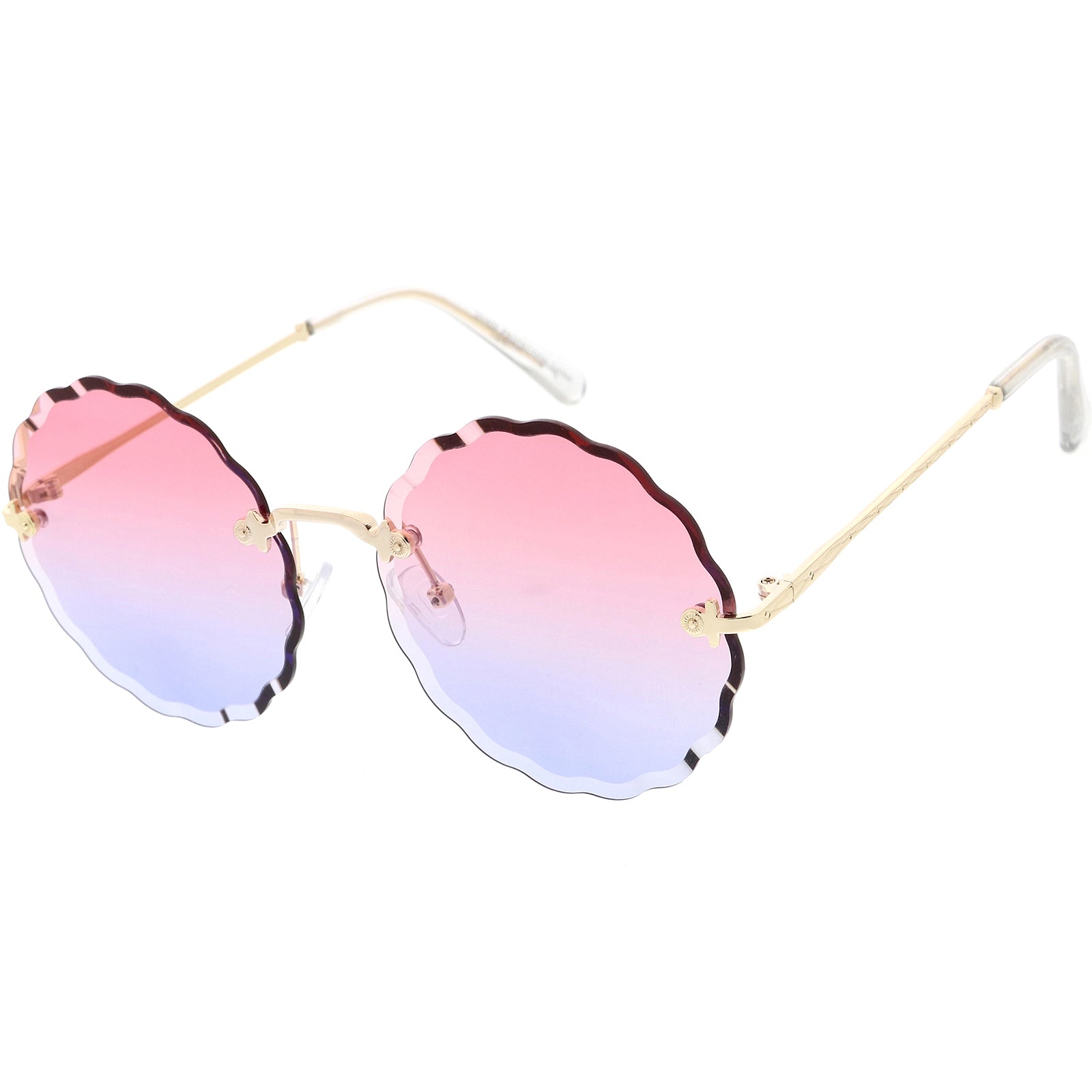 Gold / Pink Blue Fade