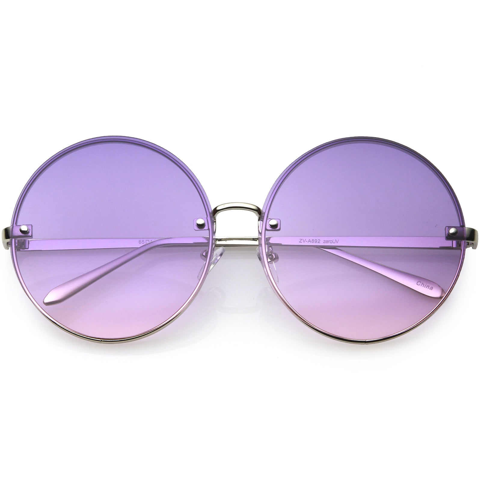 Silver / Purple Pink Fade