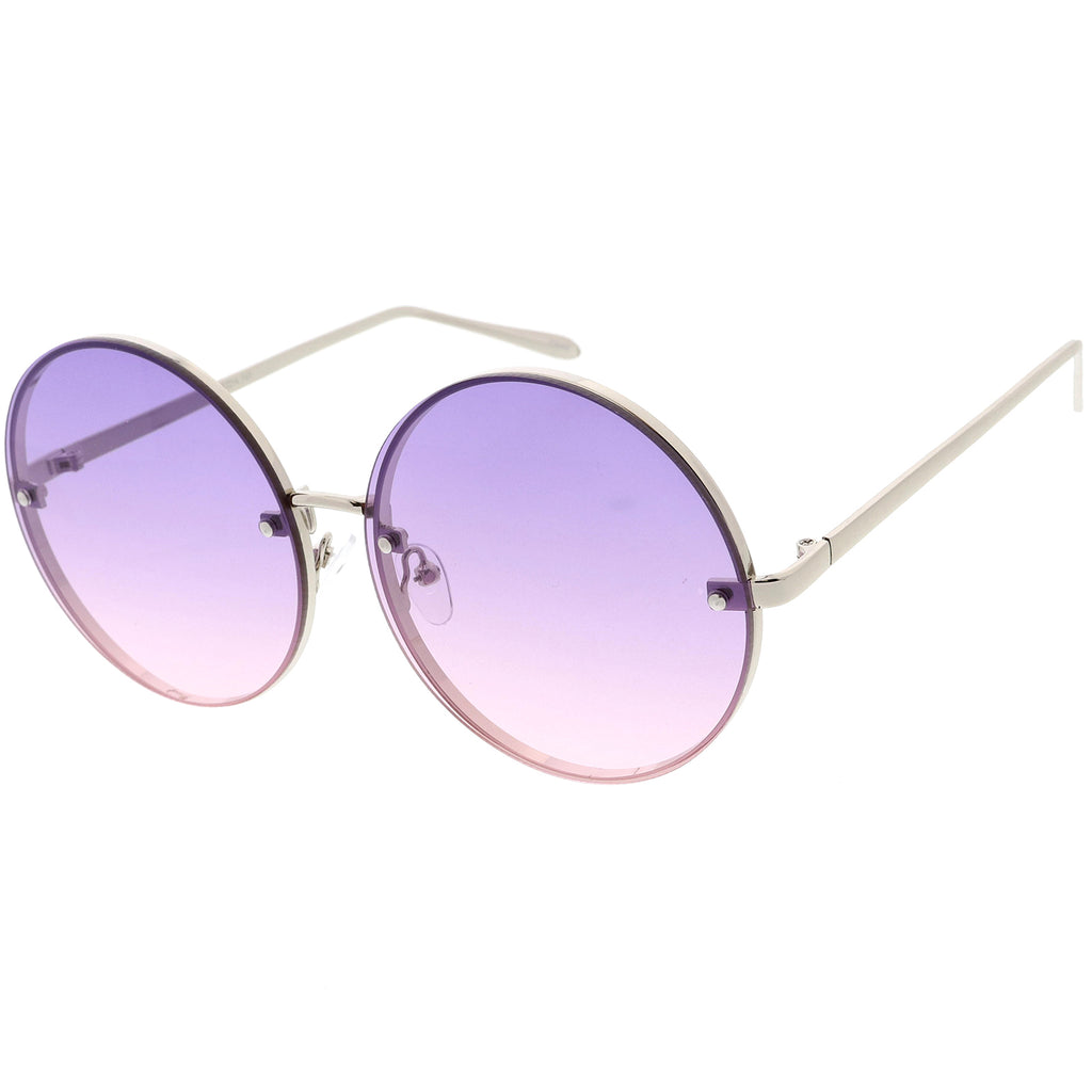Silver / Purple Pink Fade