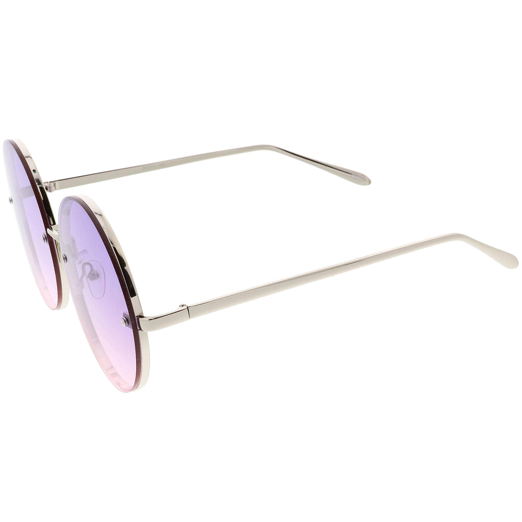 Silver / Purple Pink Fade
