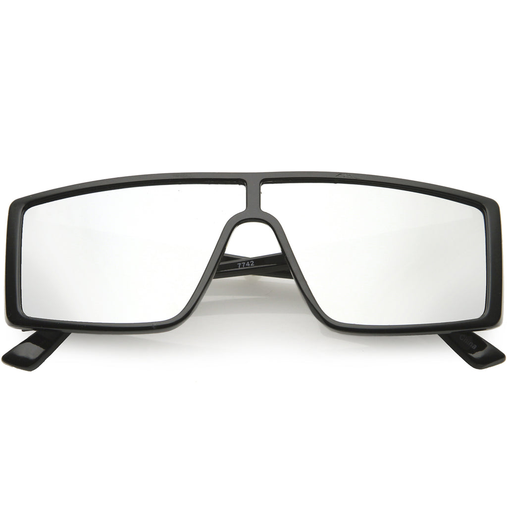 Black / Silver Mirror