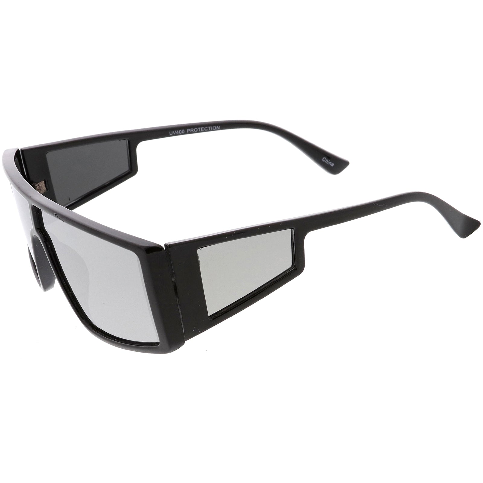 Black / Silver Mirror