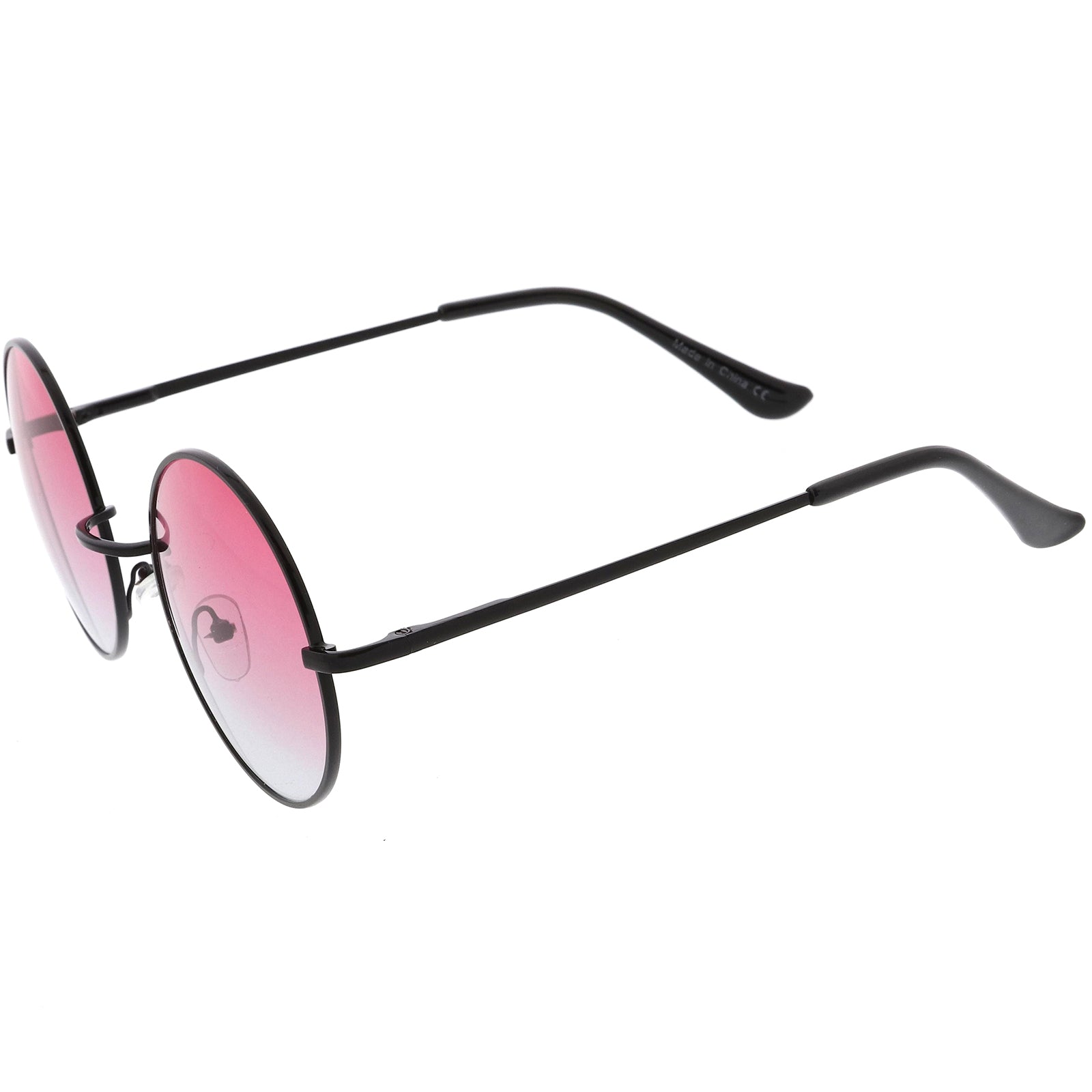 Black / Pink Smoke Fade