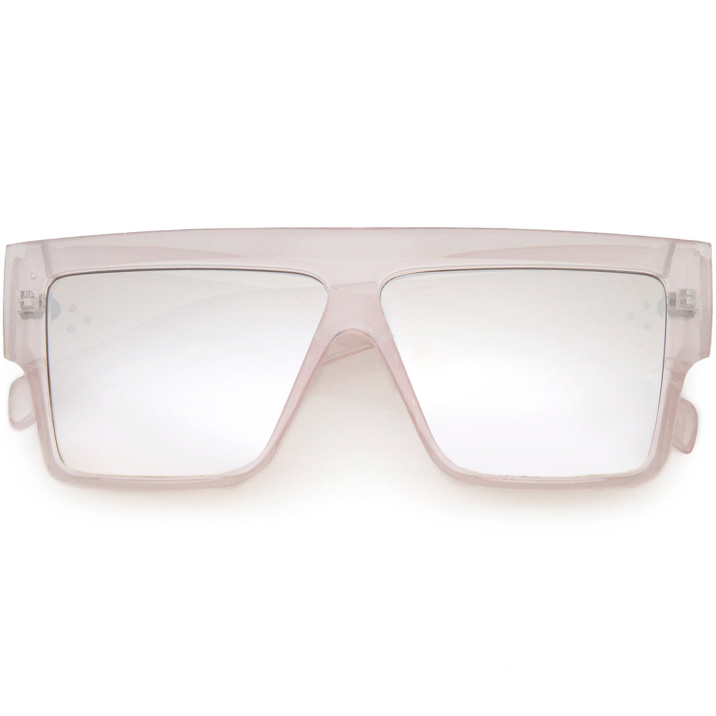 Clear Pink / Silver Mirror