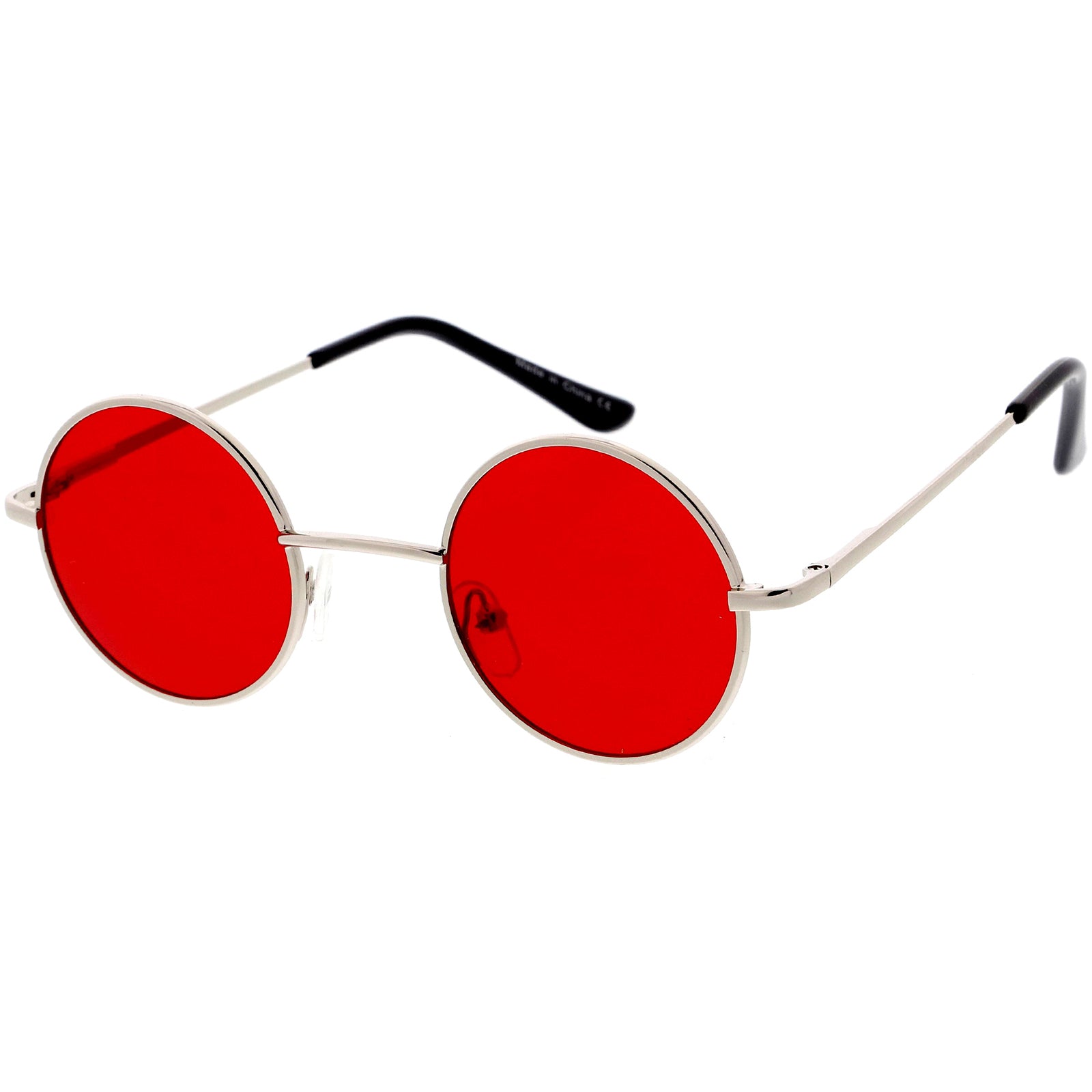 Silver / Red