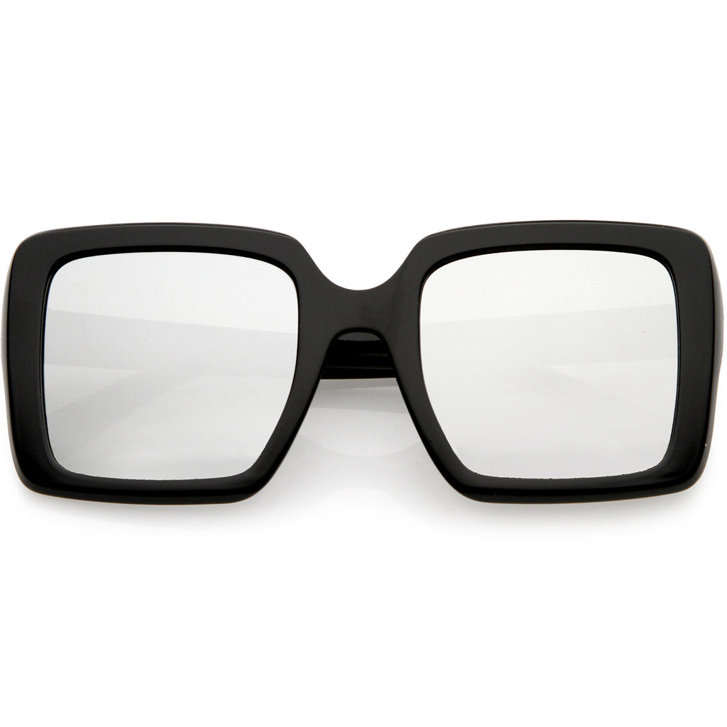 Black / Silver Mirror