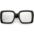 Black / Silver Mirror