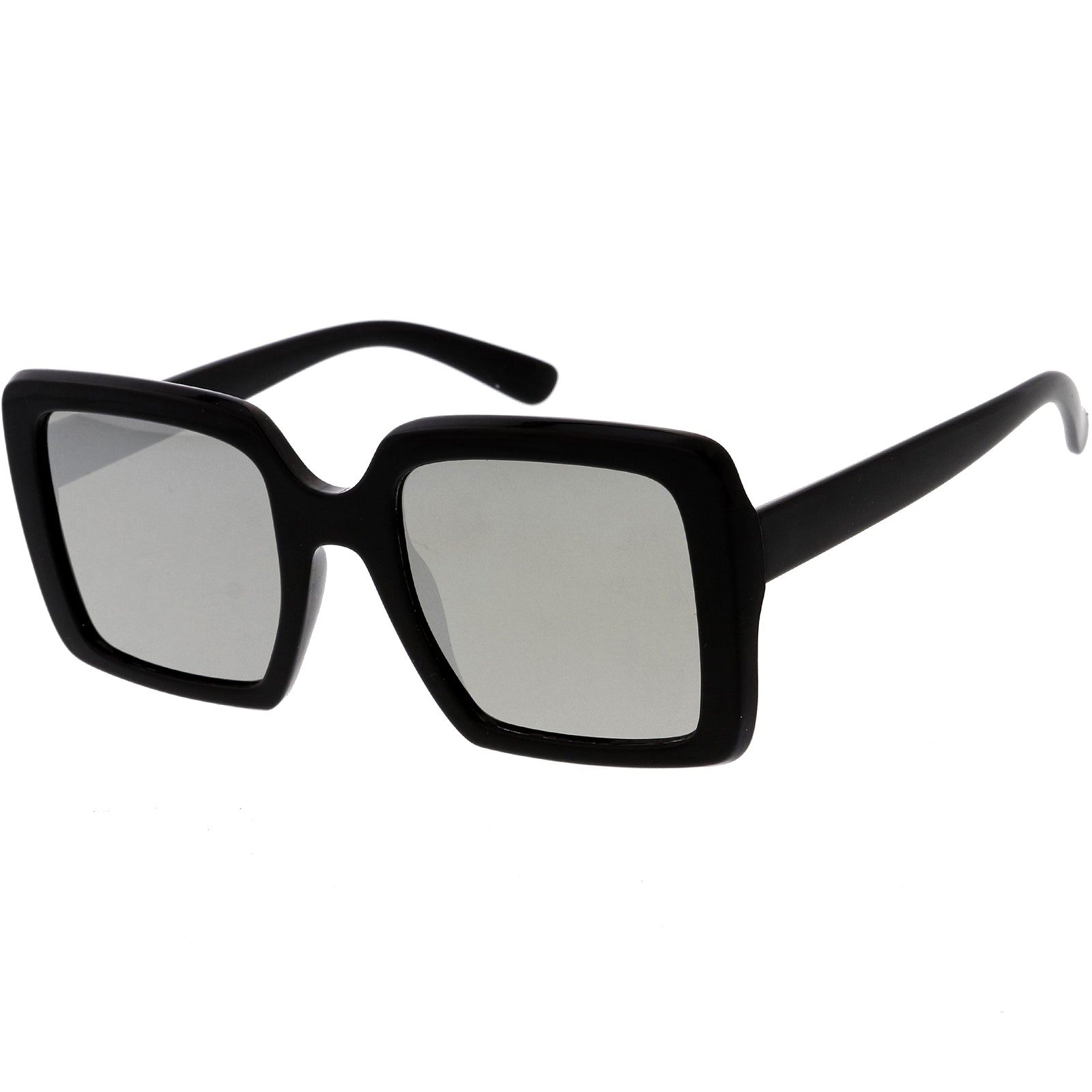 Black / Silver Mirror