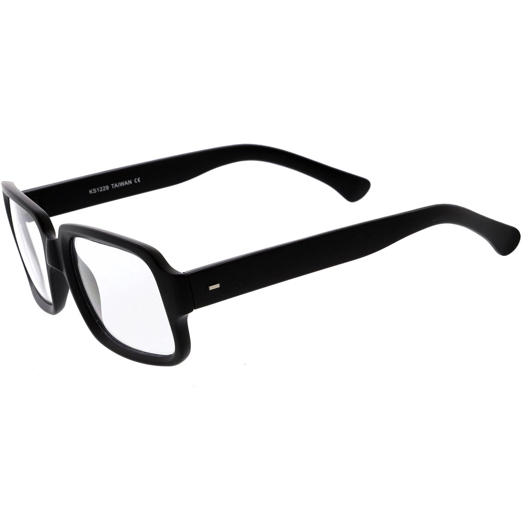 Matte Black / Clear