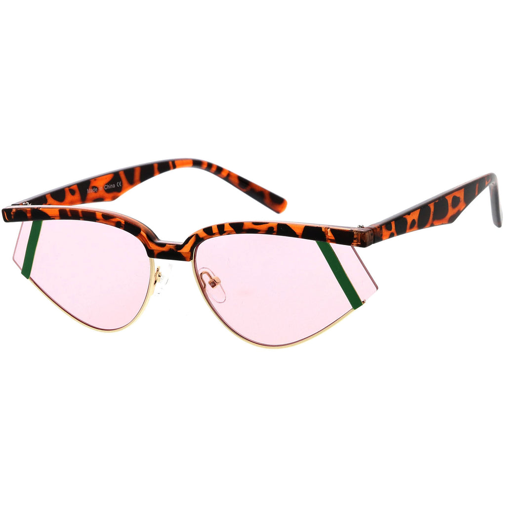 Tortoise Green / Pink