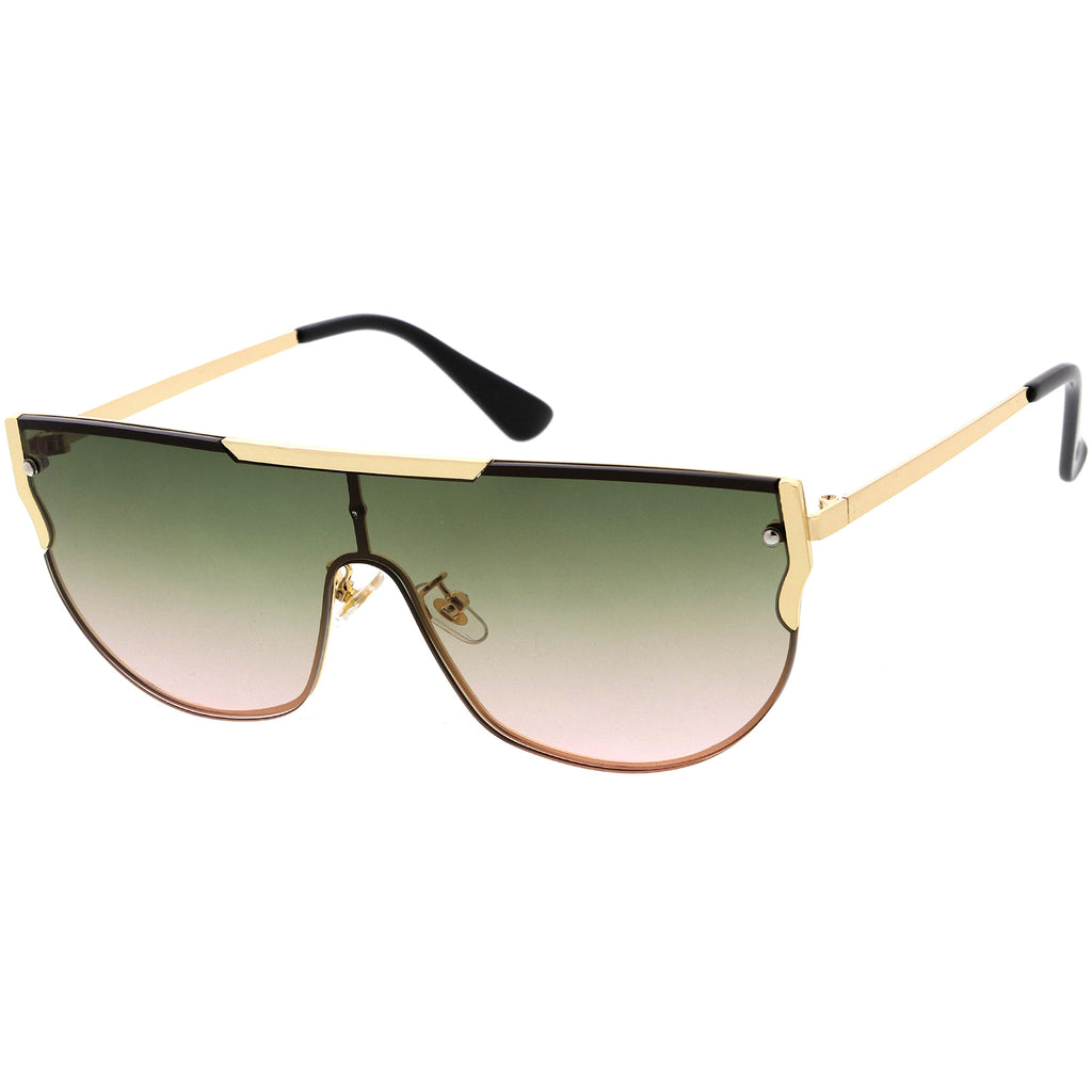 Gold / Green Pink Fade