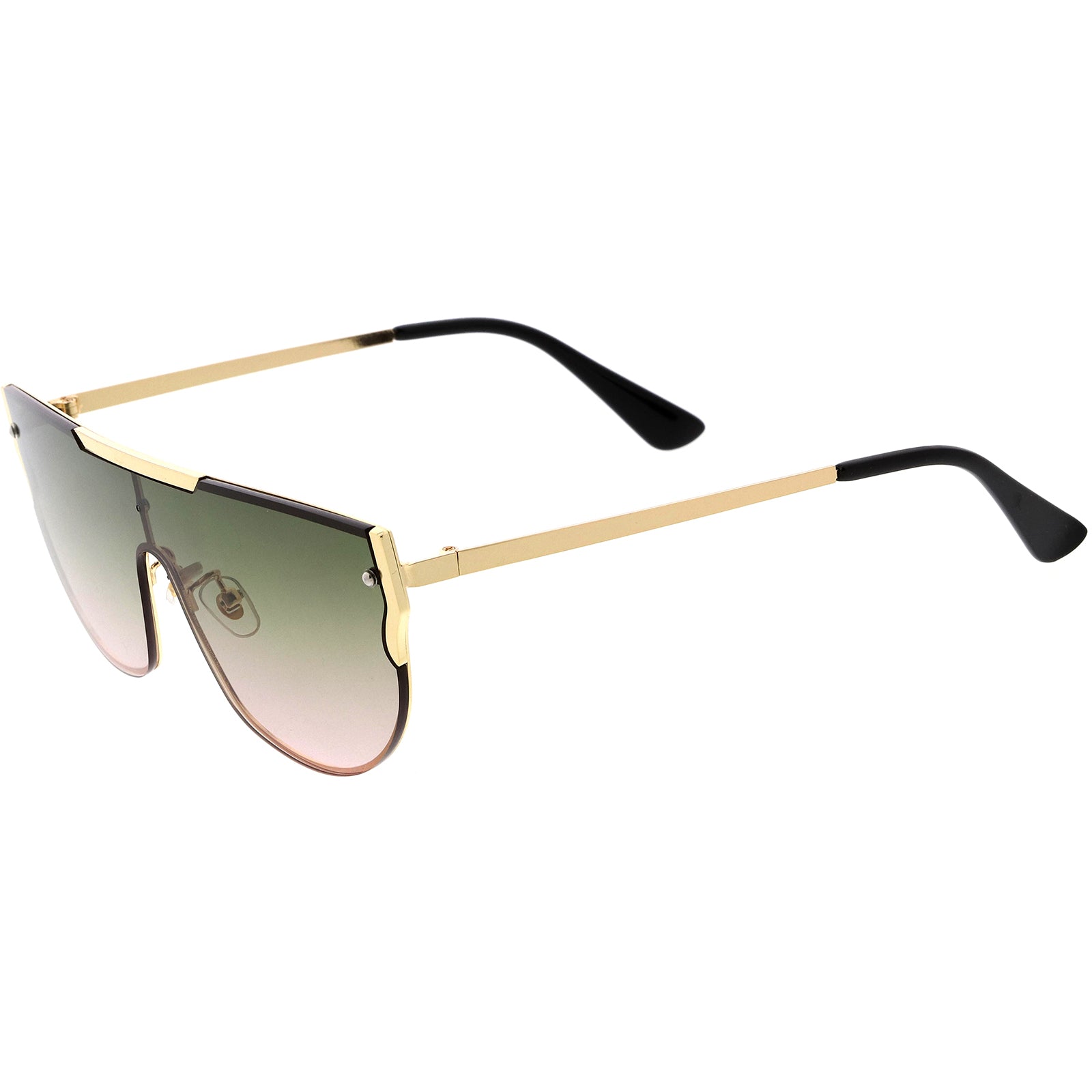 Gold / Green Pink Fade
