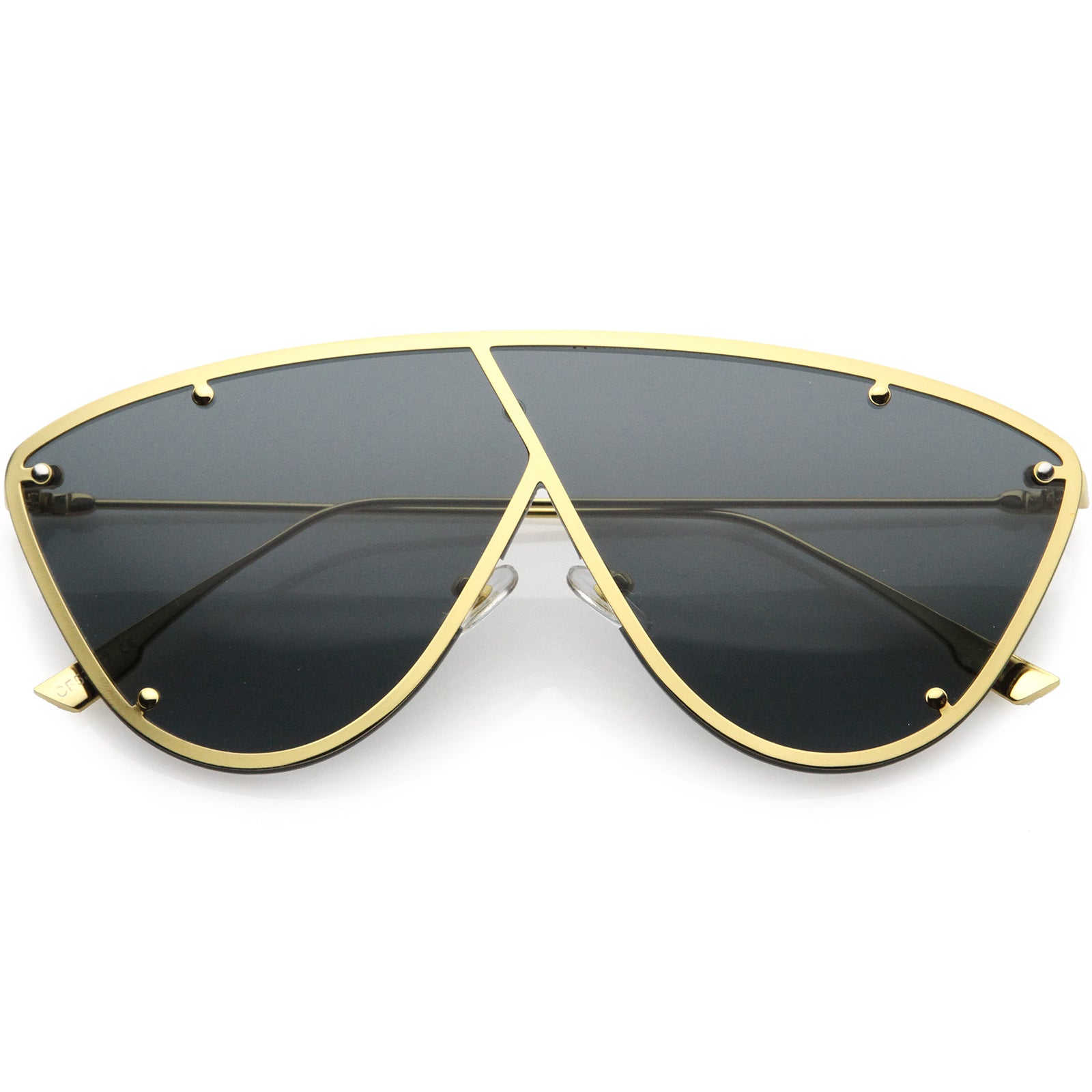 Liars & Lovers angular aviator sunglasses with gold frame | ASOS