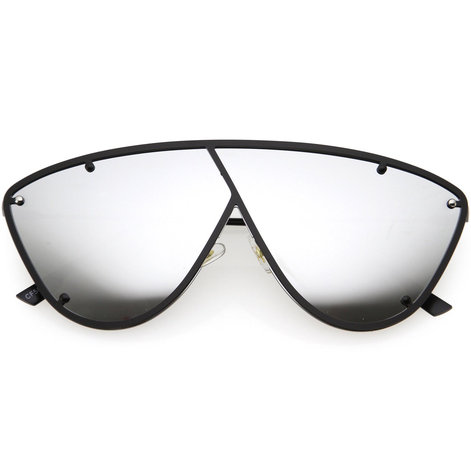 Matte Black / Silver Mirror