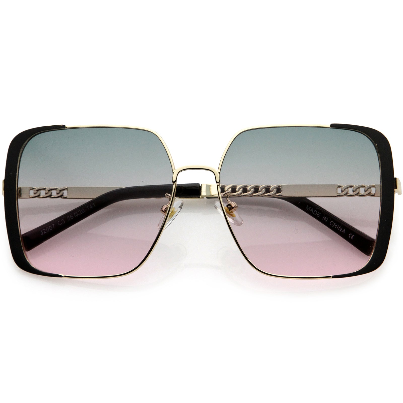 Gold Black / Green Pink Fade