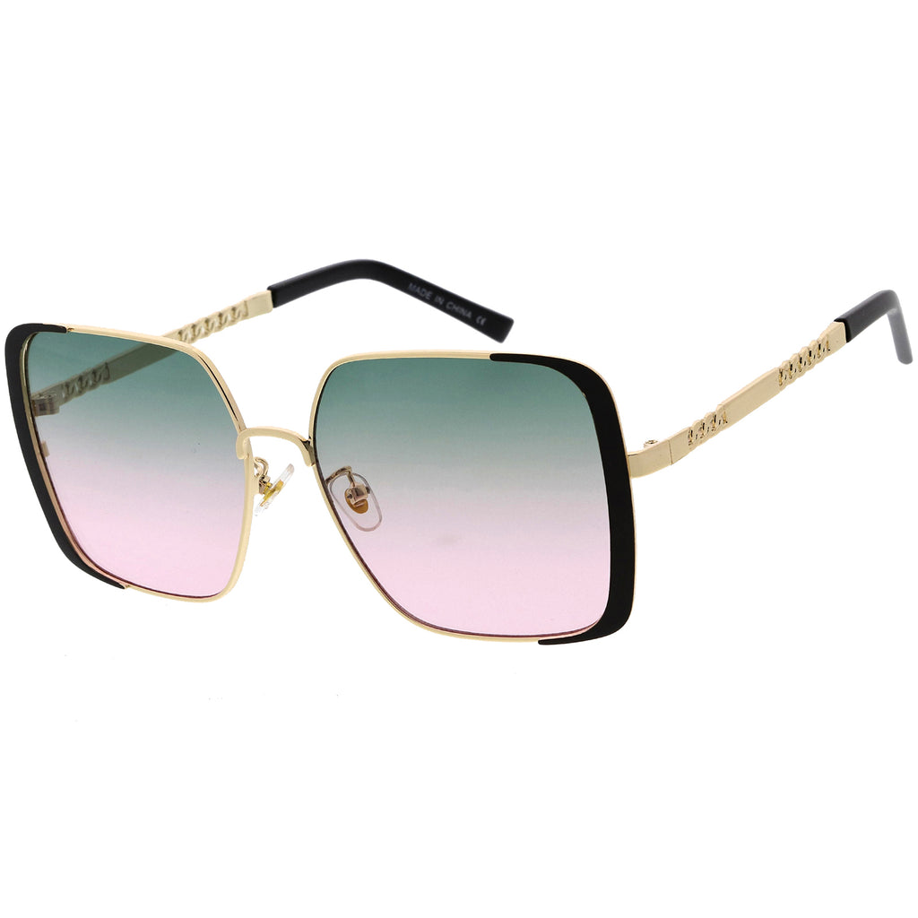 Gold Black / Green Pink Fade