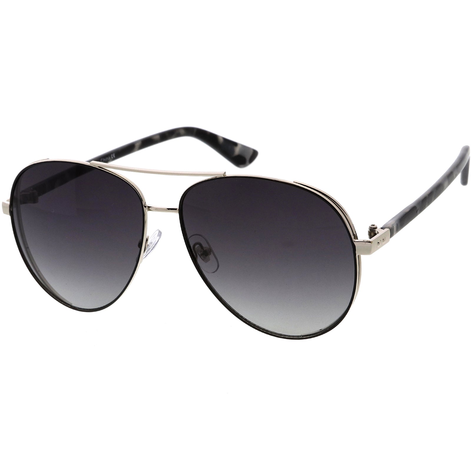 Silver Black-Tortoise / Lavender