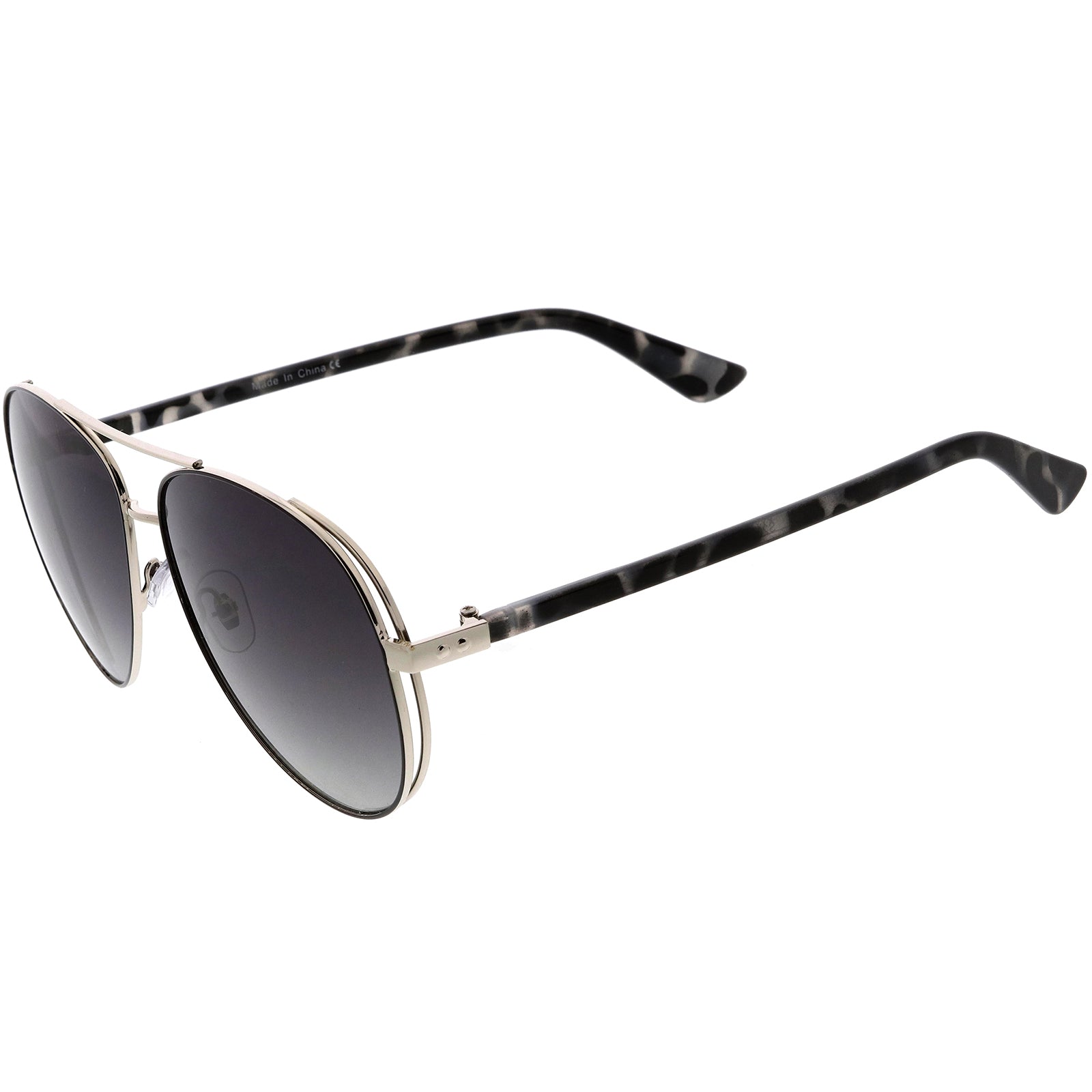 Silver Black-Tortoise / Lavender
