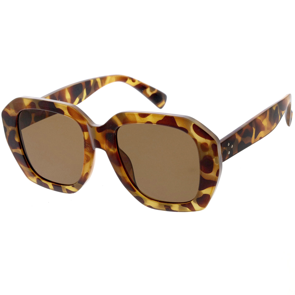 Tan Tortoise / Brown