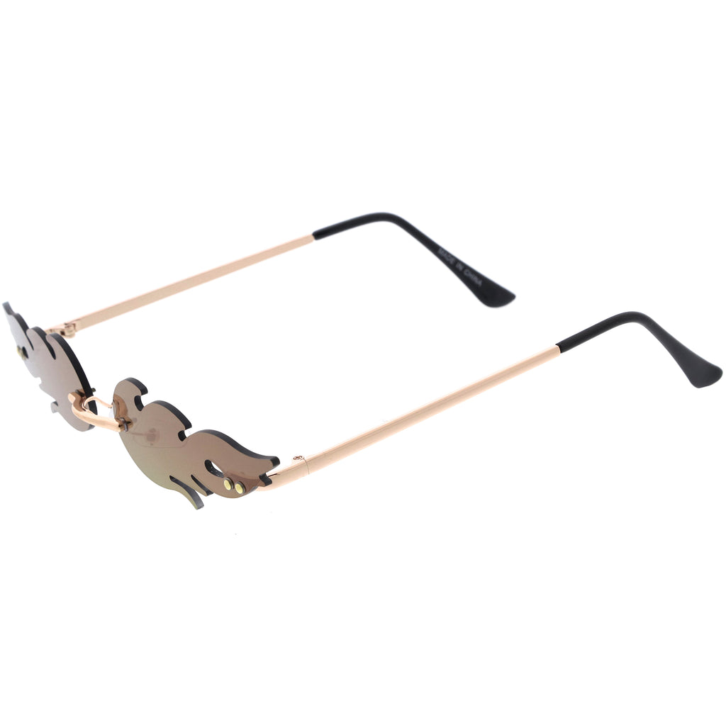 Gold / Orange Mirror