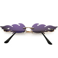Gold / Purple Mirror