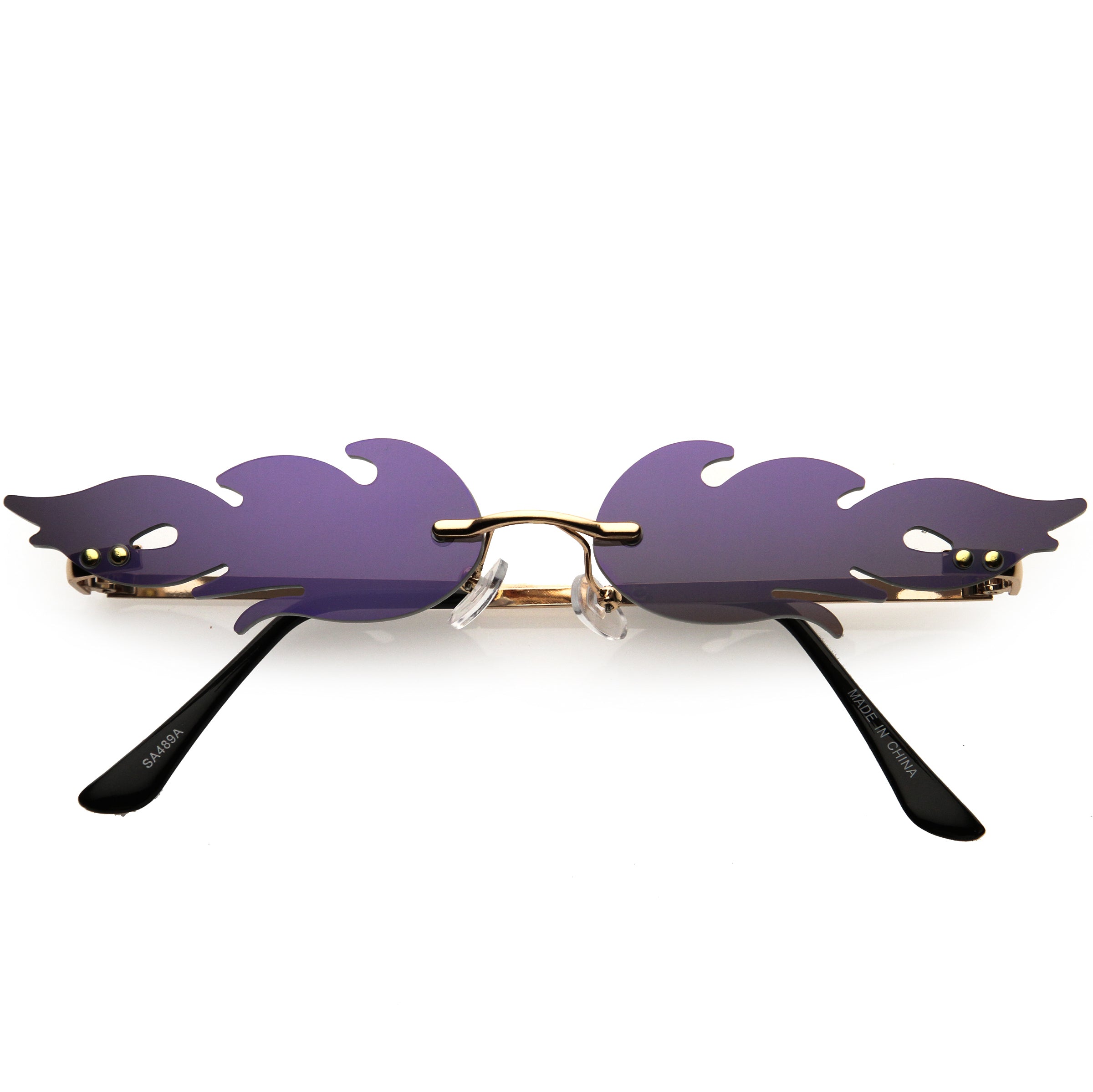 Gold / Purple Mirror
