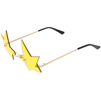 Star Shape Sunglasses Cute Stars Frame