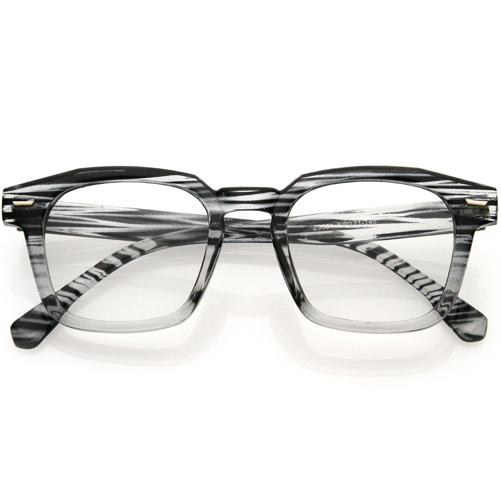 Black Stripe / Clear