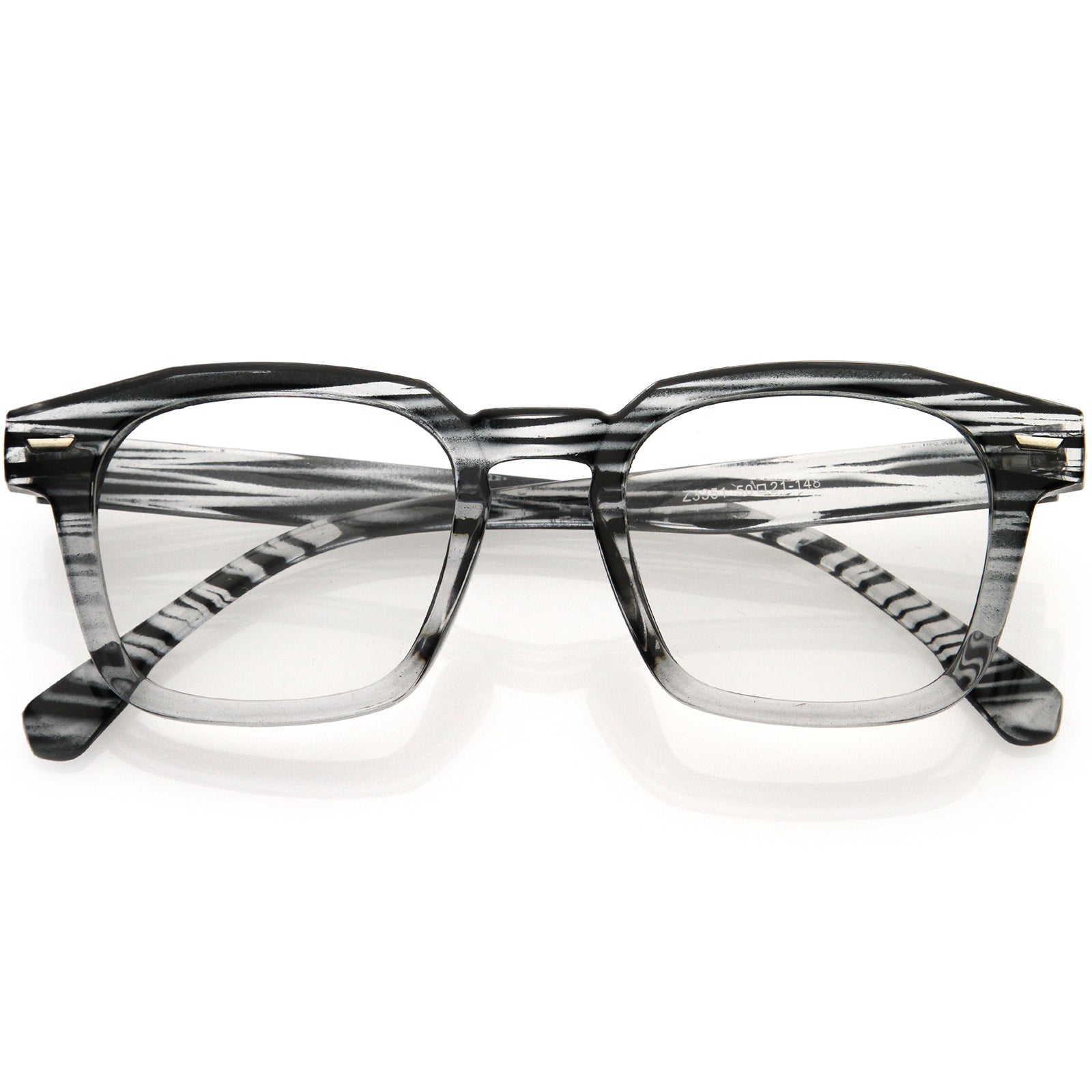 Black Stripe / Clear