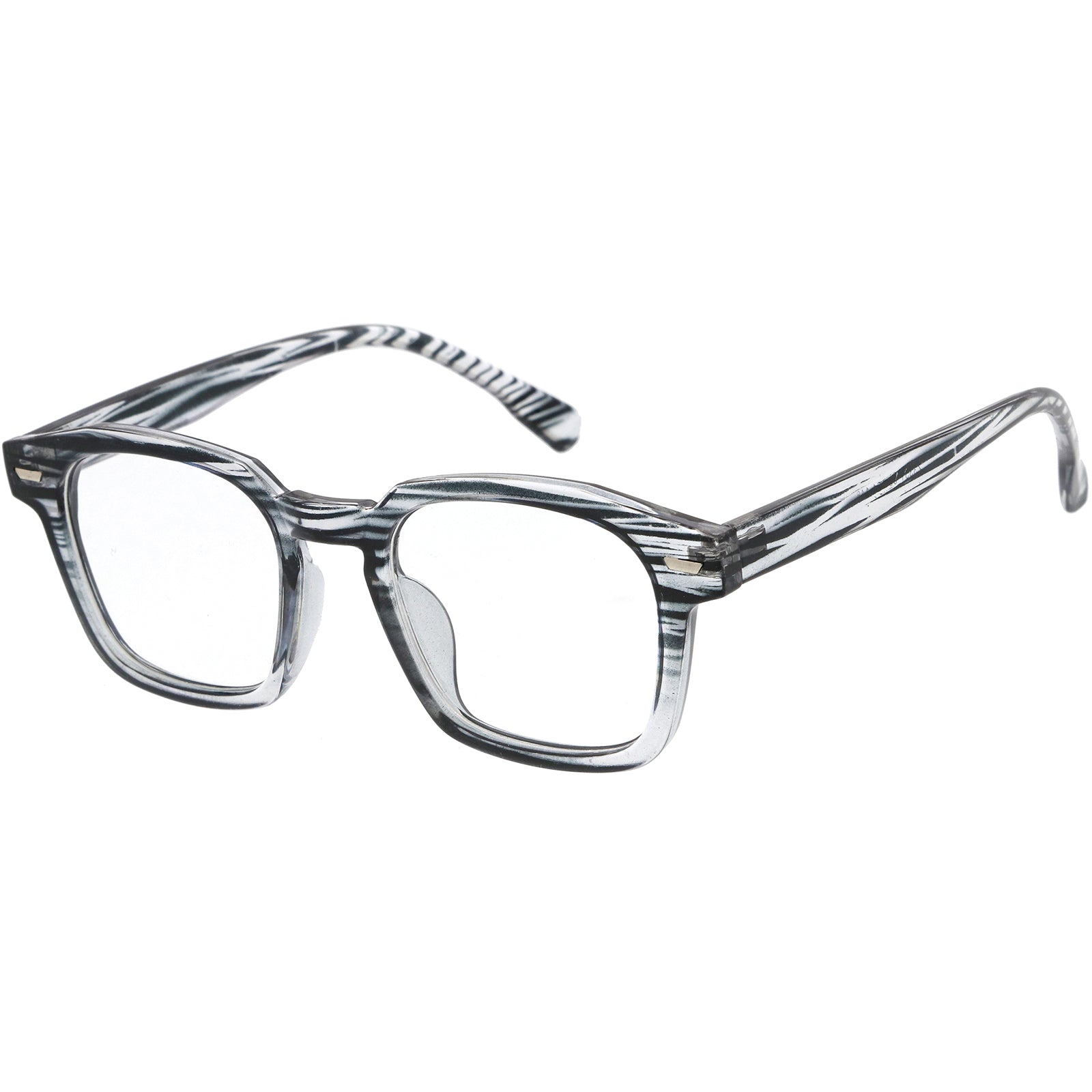 Black Stripe / Clear