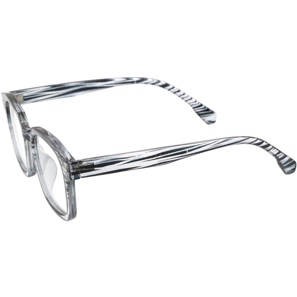 Black Stripe / Clear