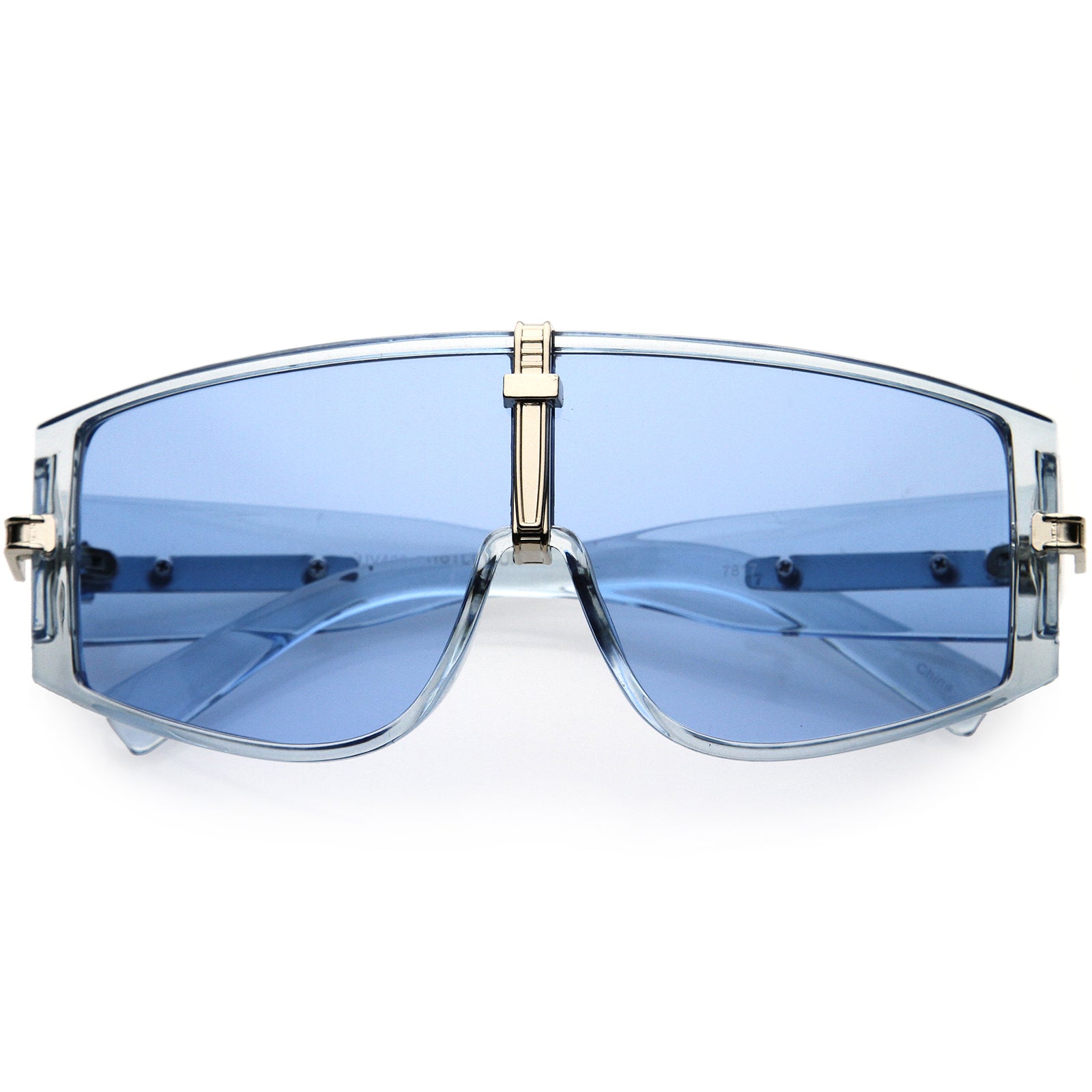 Silver / Blue
