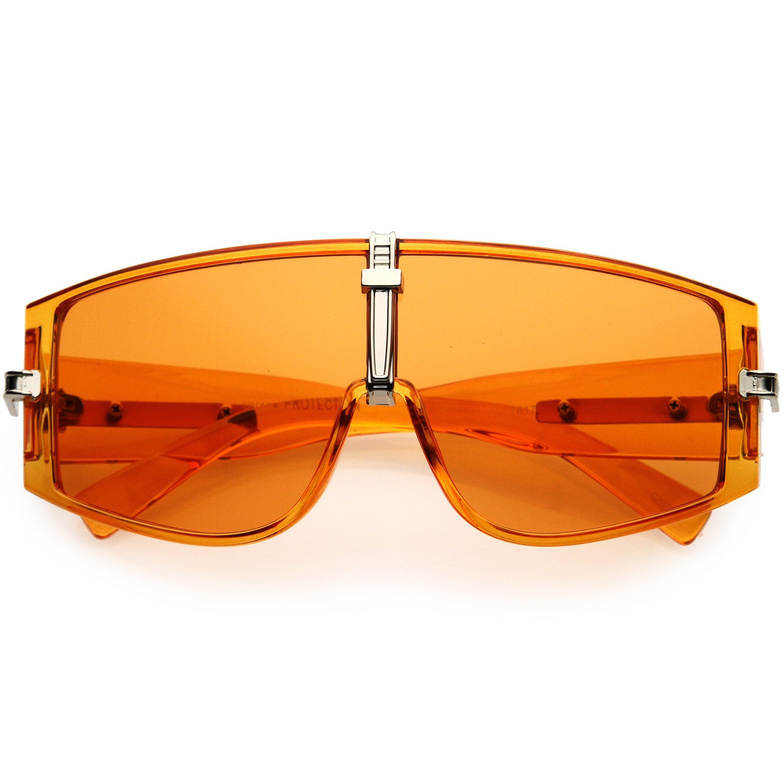Silver / Orange