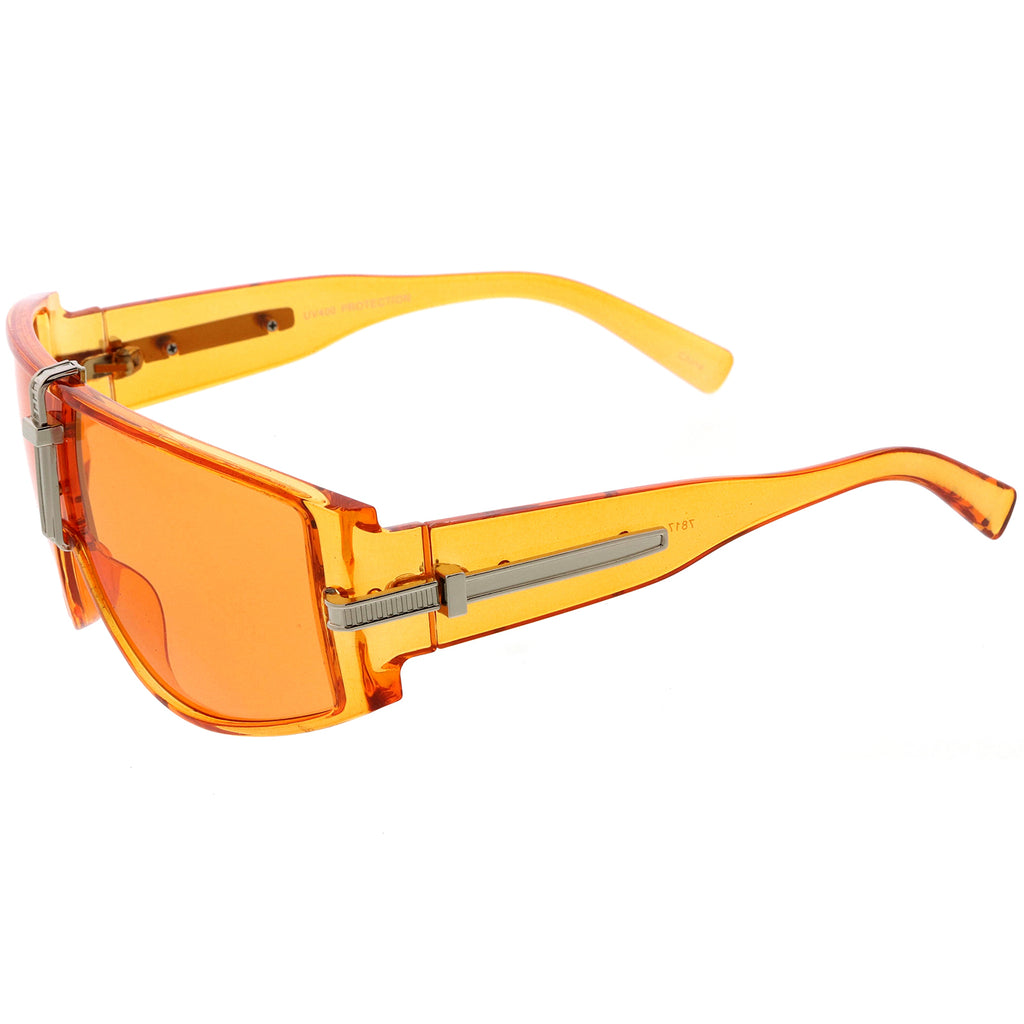 Silver / Orange