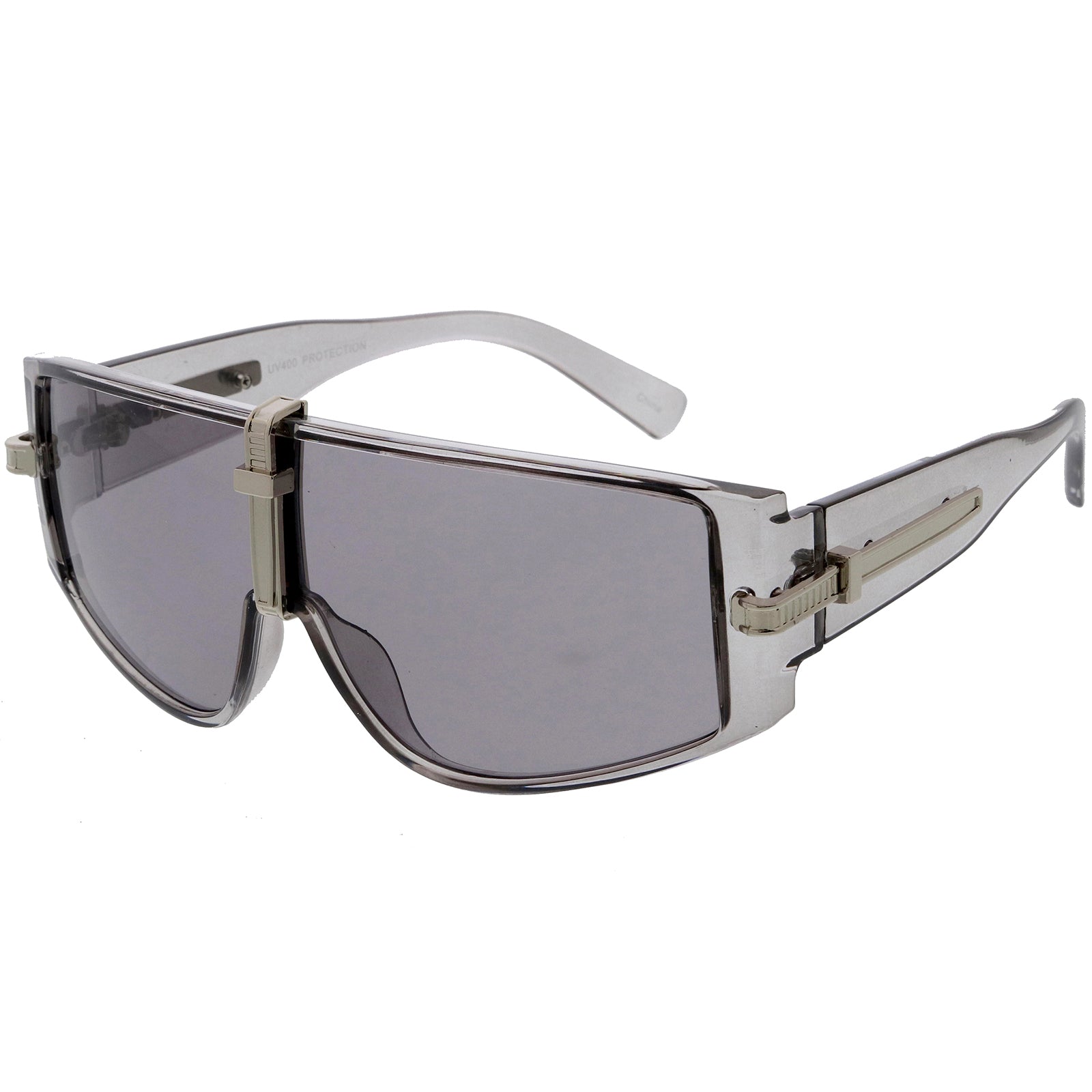 Silver / Clear-Gray