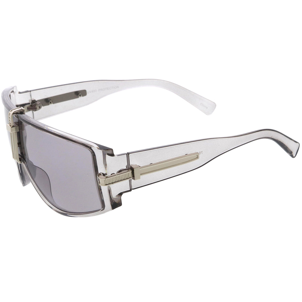 Silver / Clear-Gray