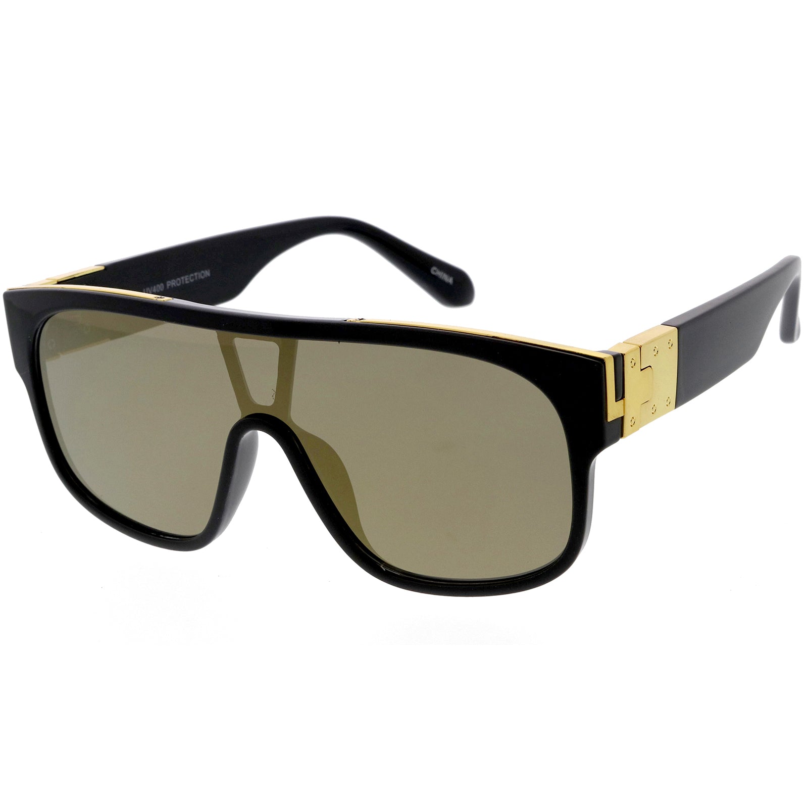 Black / Gold Mirror