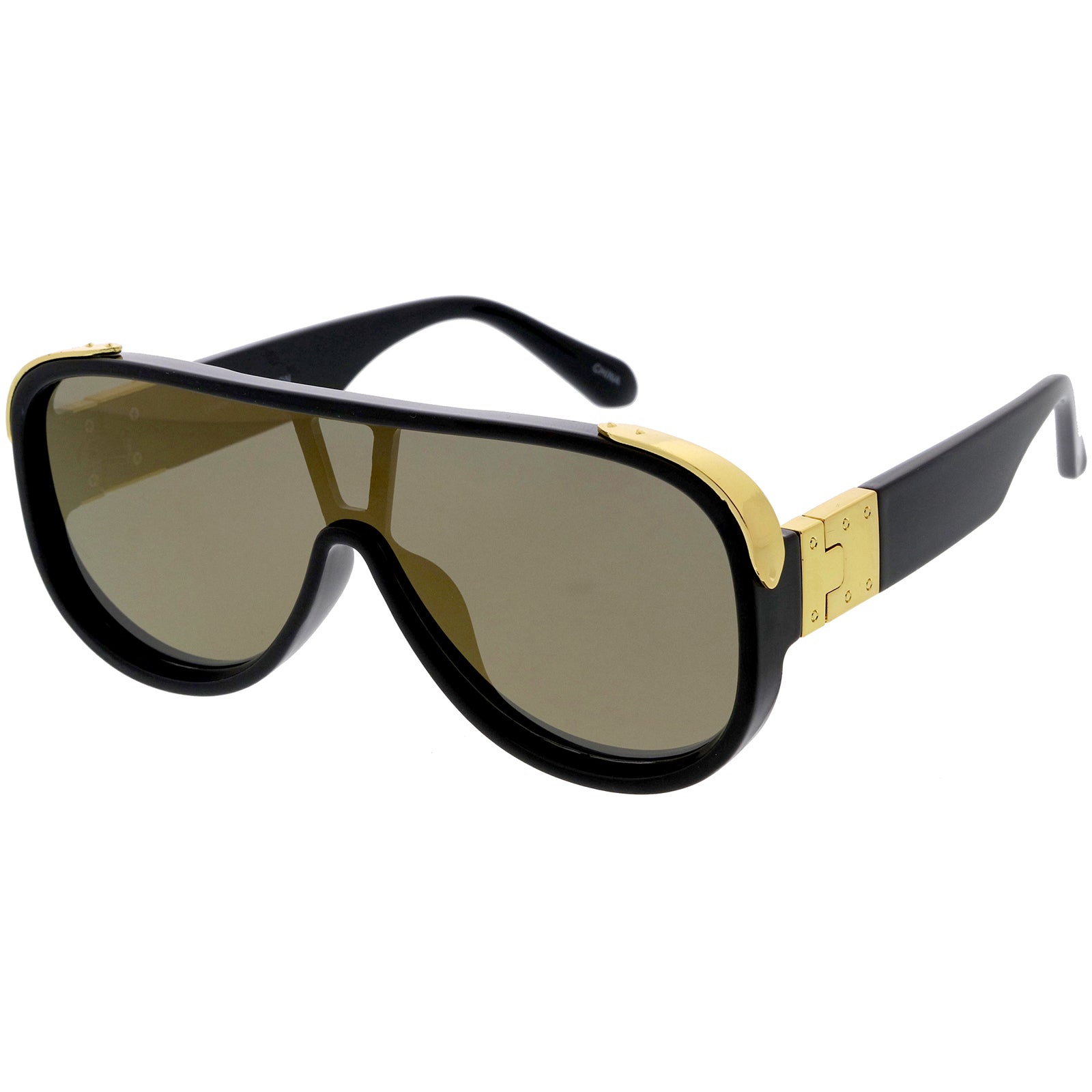Black / Gold Mirror