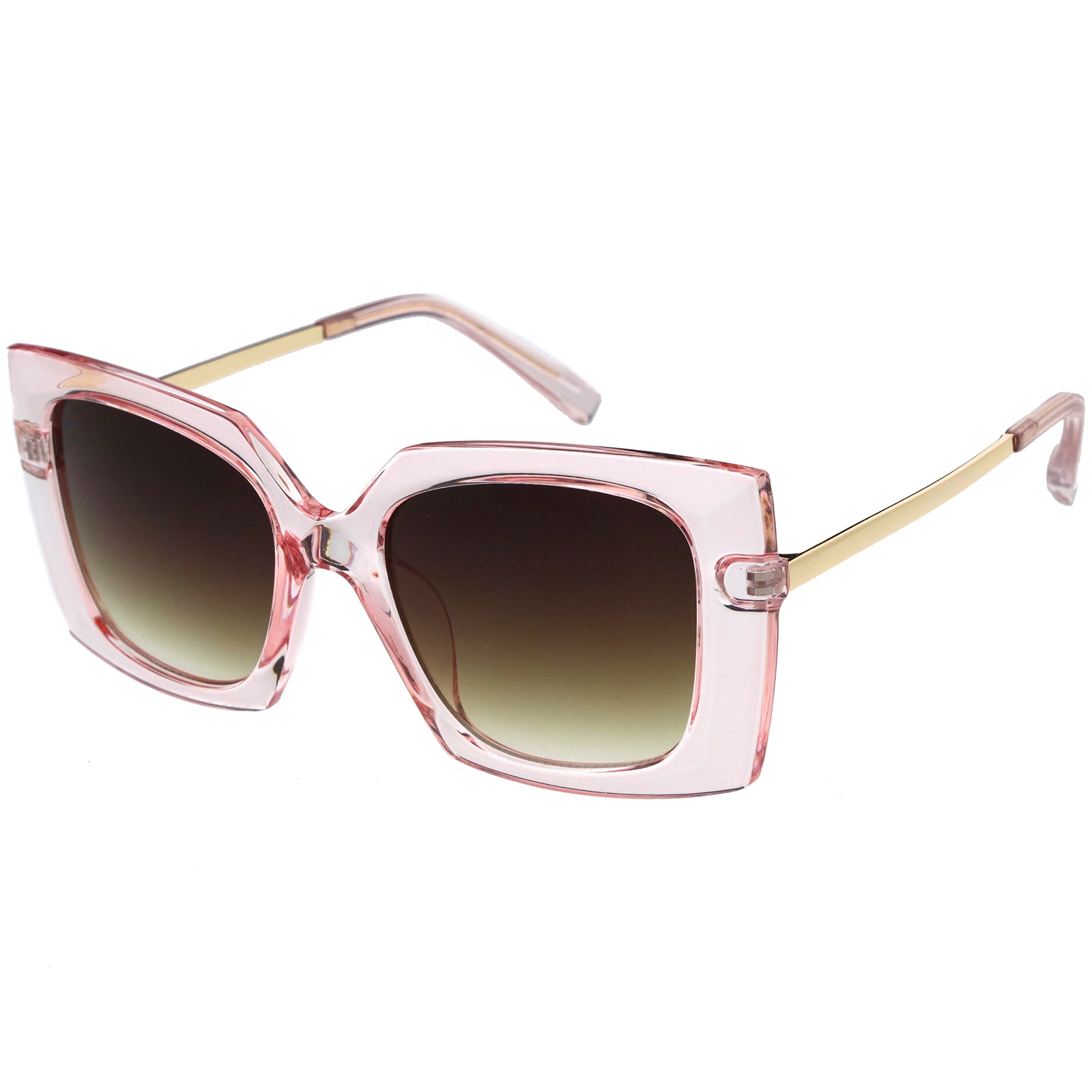 Gold Clear-Pink / Amber