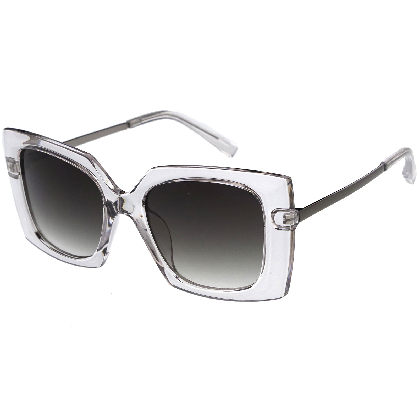 Gunmetal Clear / Lavender