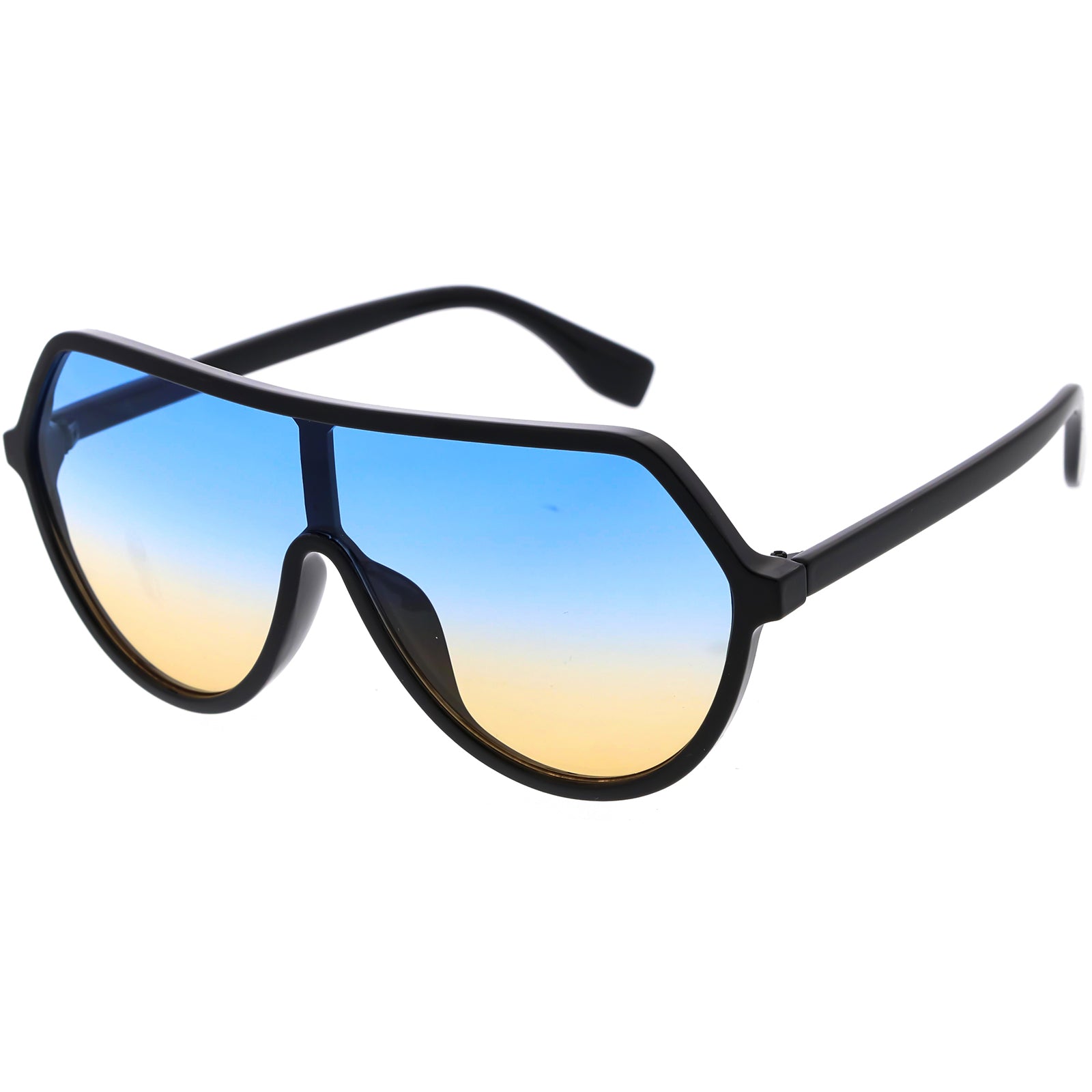 Black / Blue Orange Fade