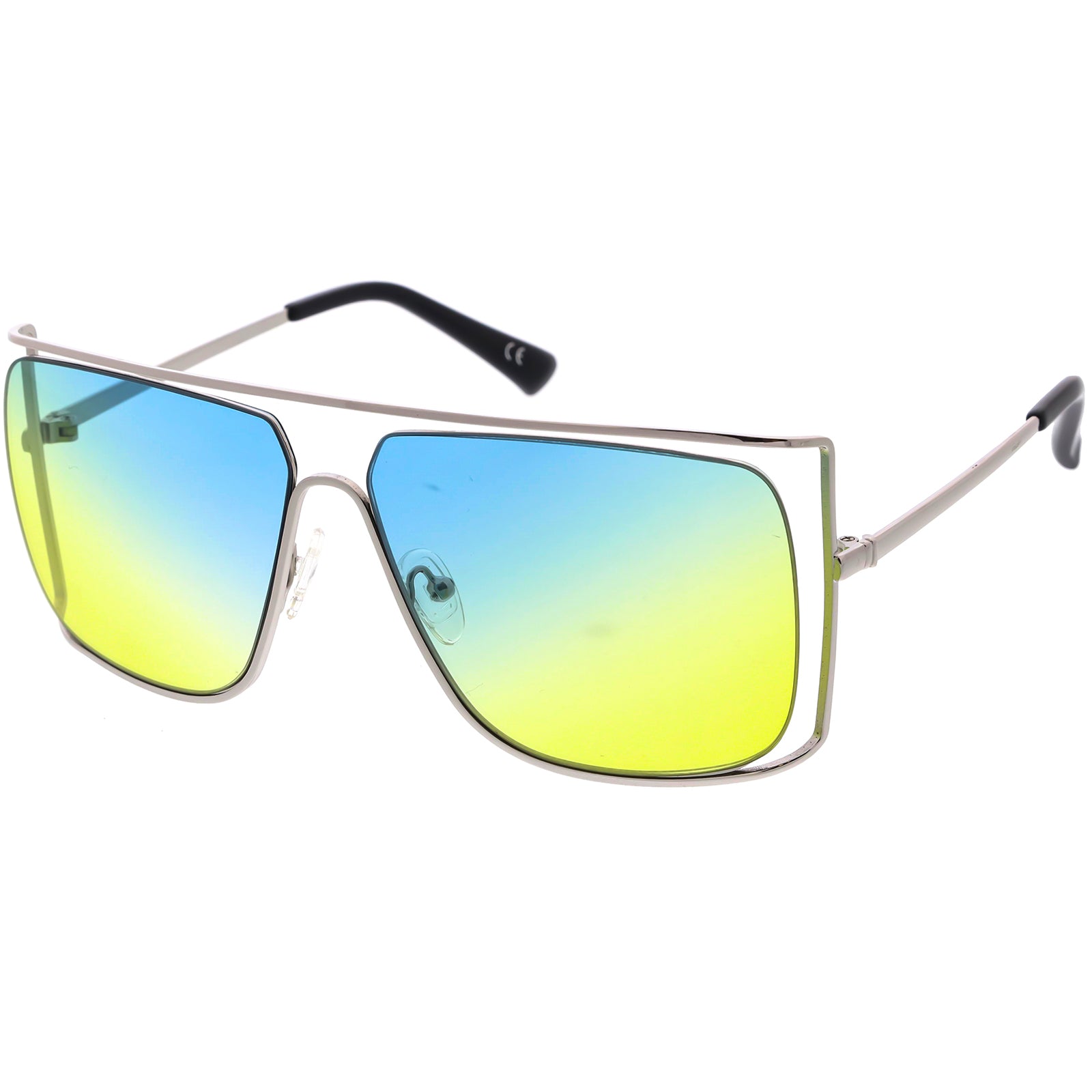 Silver / Blue Yellow