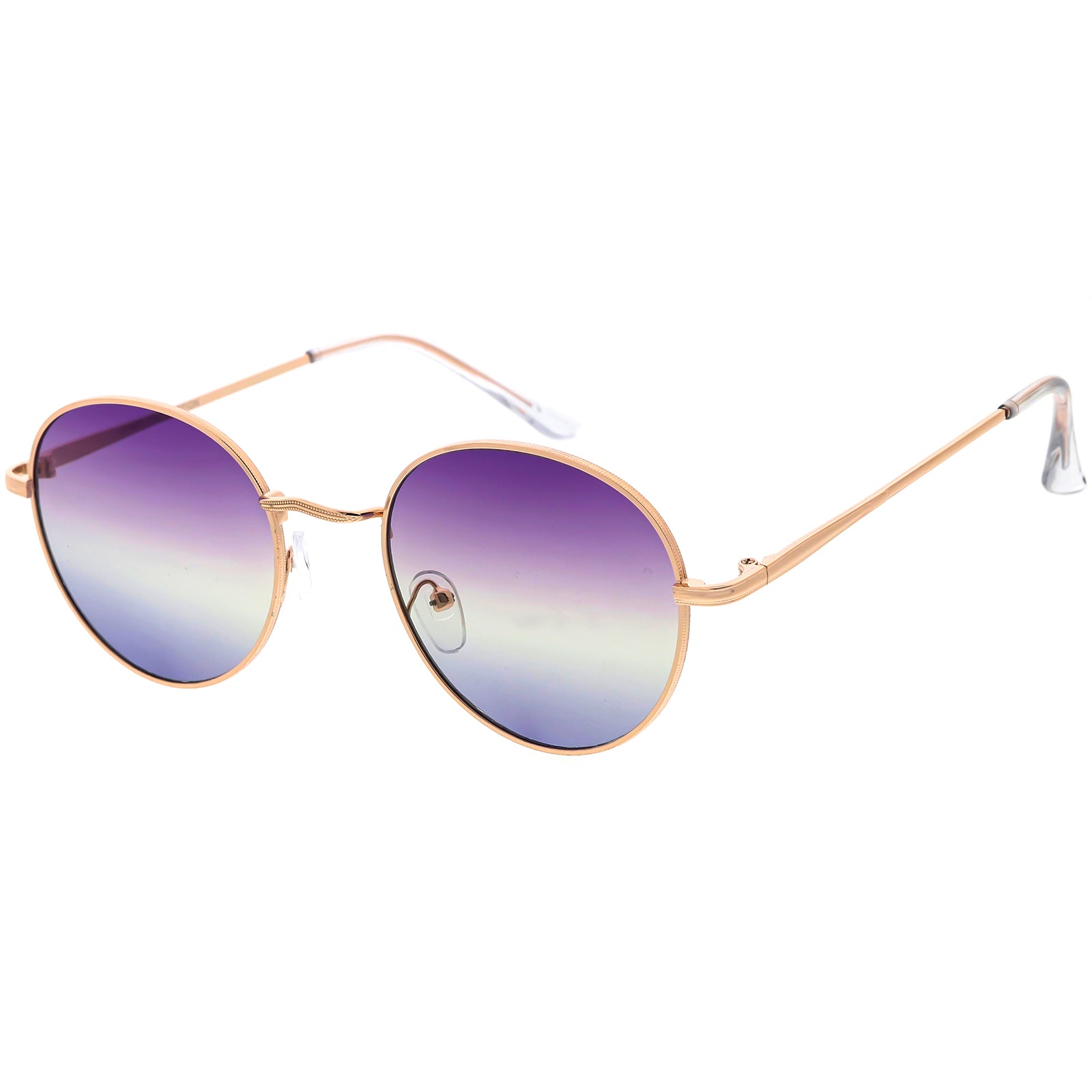 Gold / Purple Blue Fade