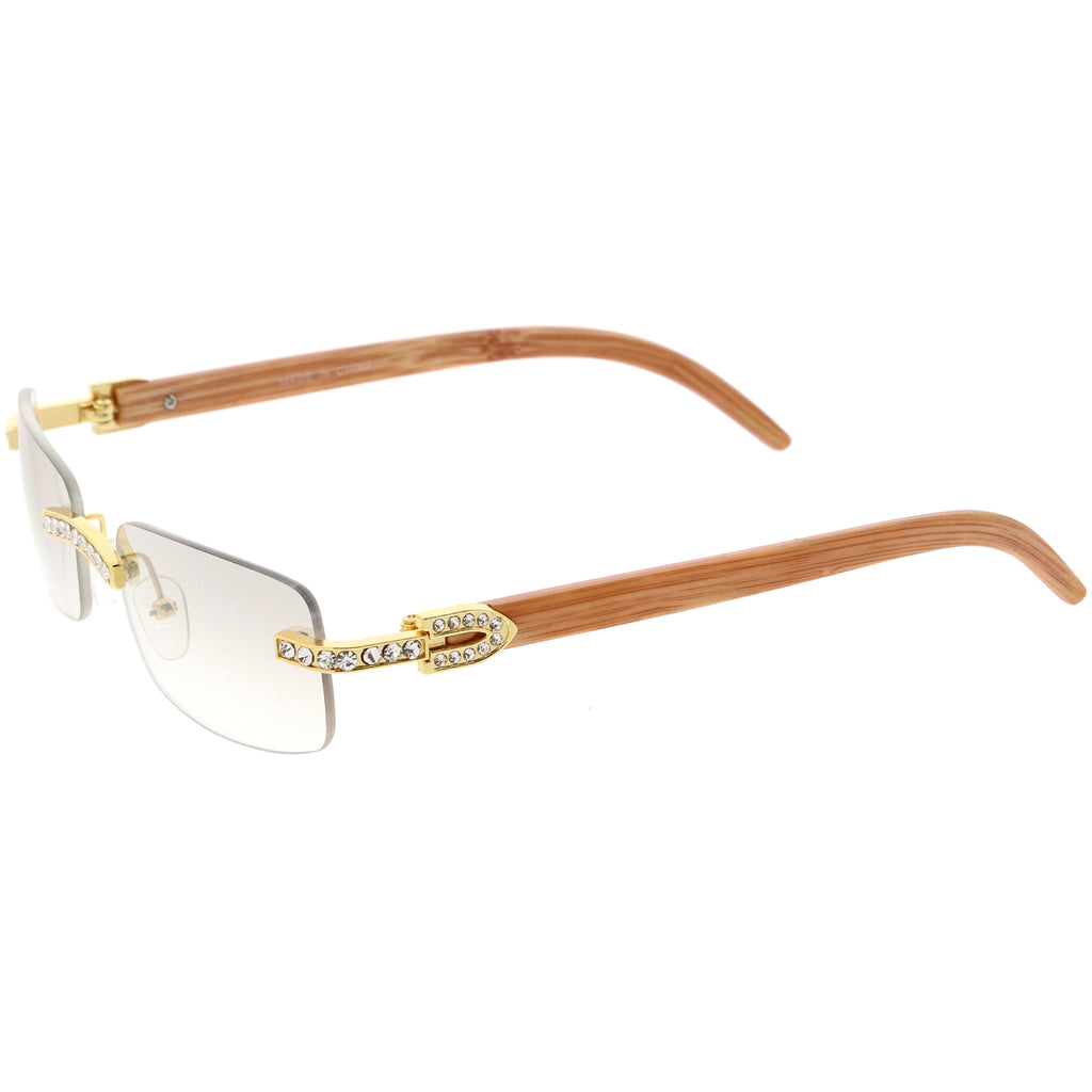 Gold Wood / Clear Fade