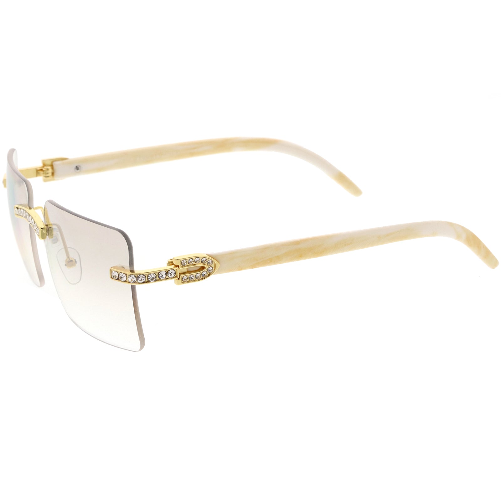 Gold Marble / Clear Fade