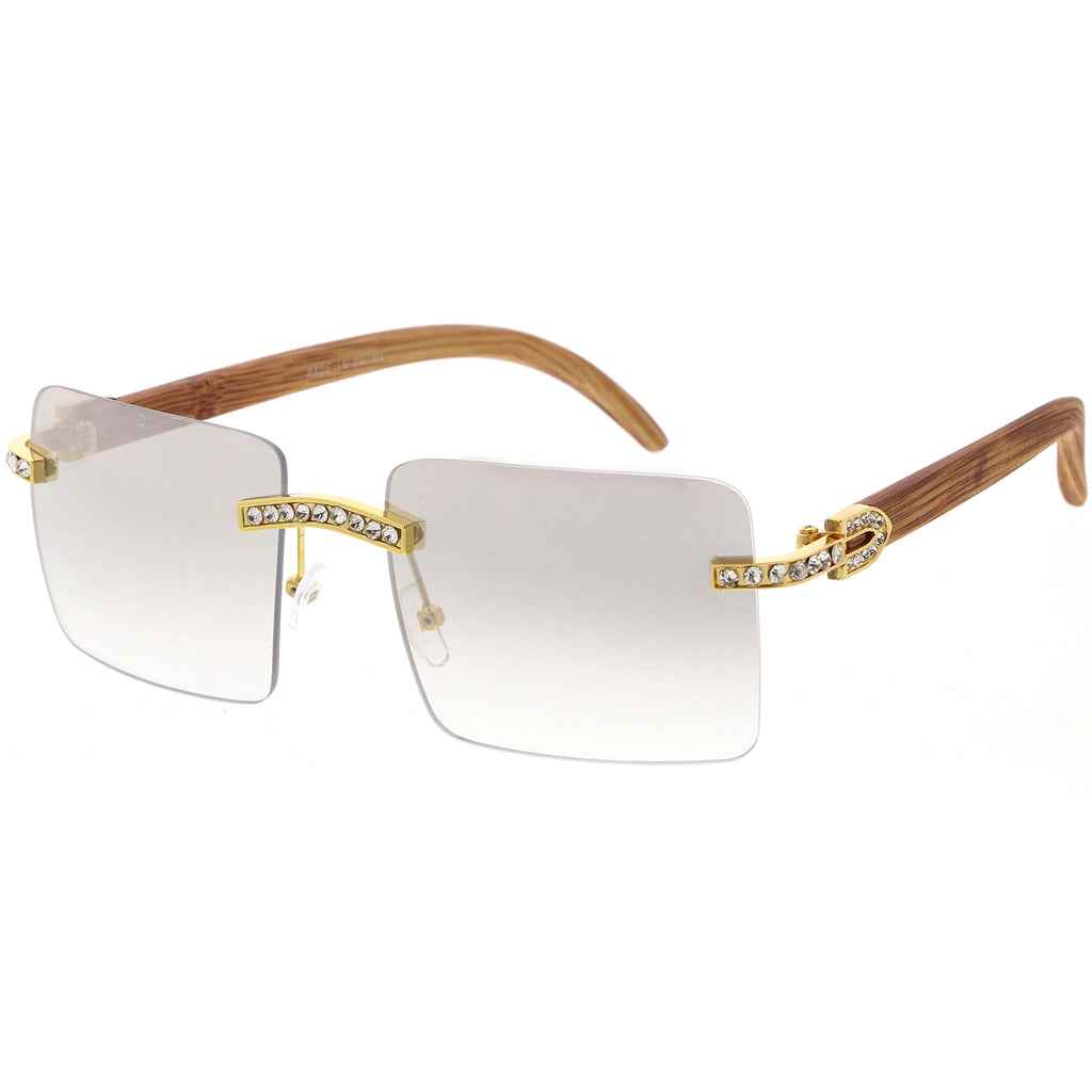 Gold Wood / Clear Fade