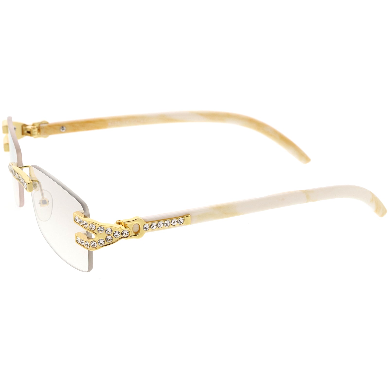 Gold Marble / Clear Fade