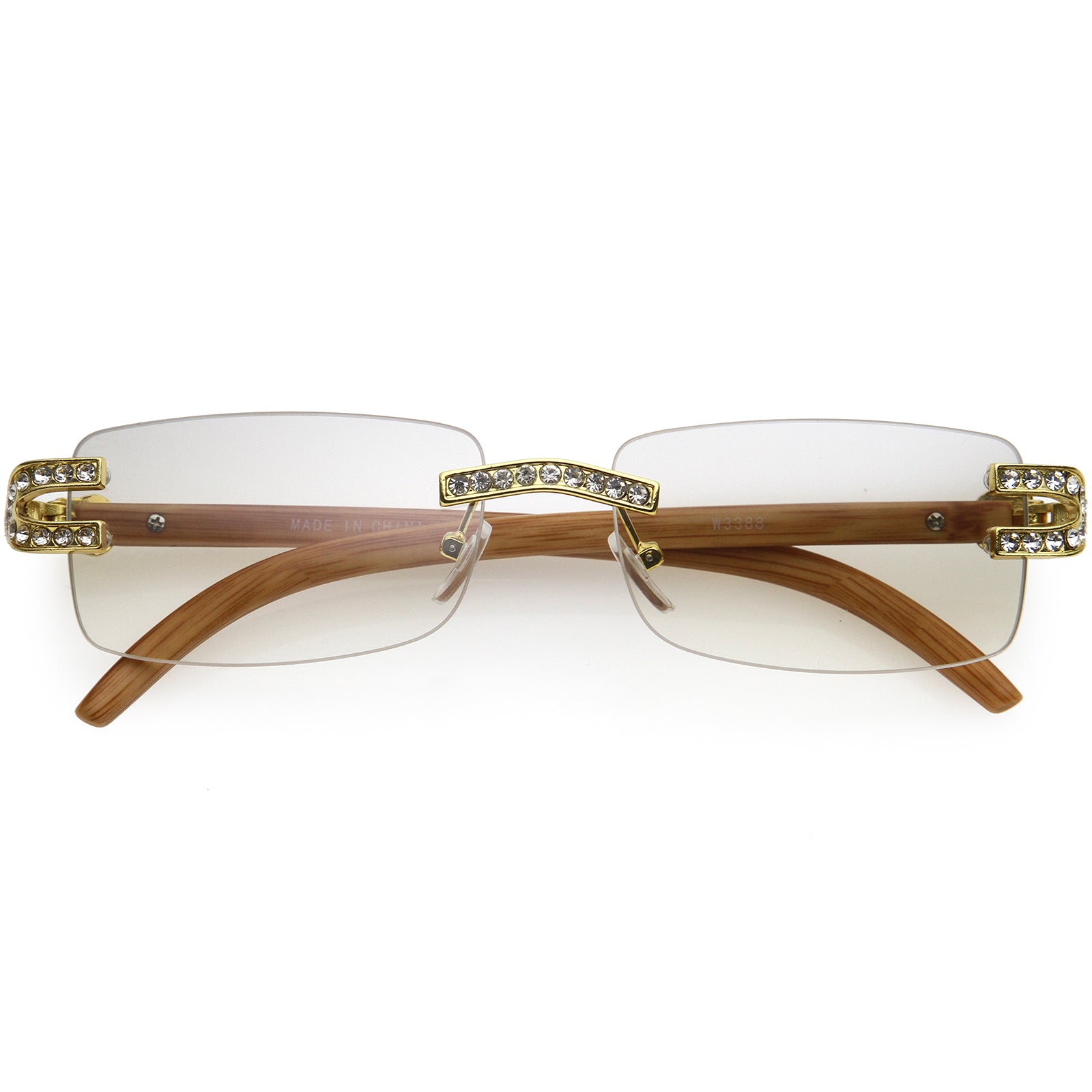 Gold Wood / Clear Fade