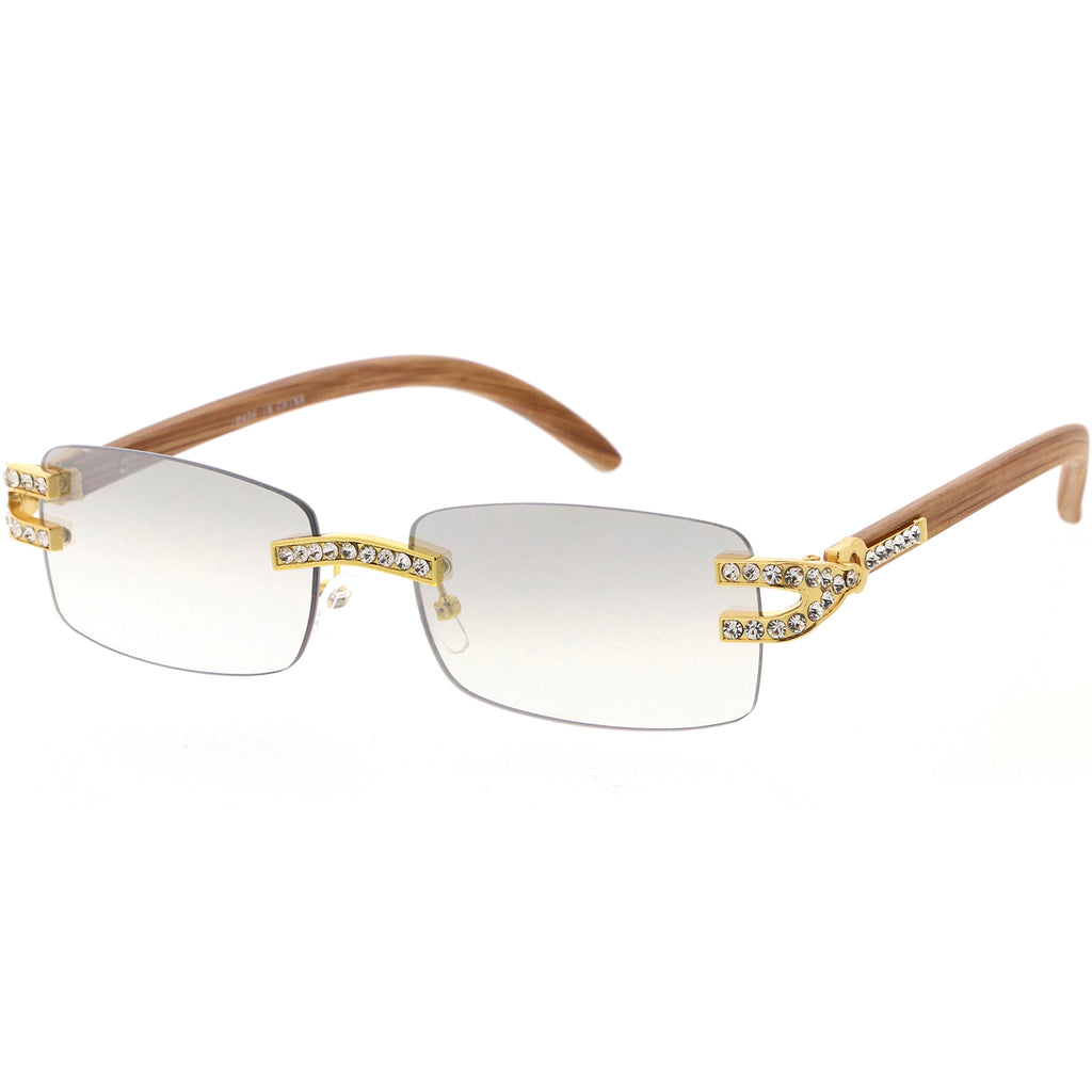 Gold Wood / Clear Fade