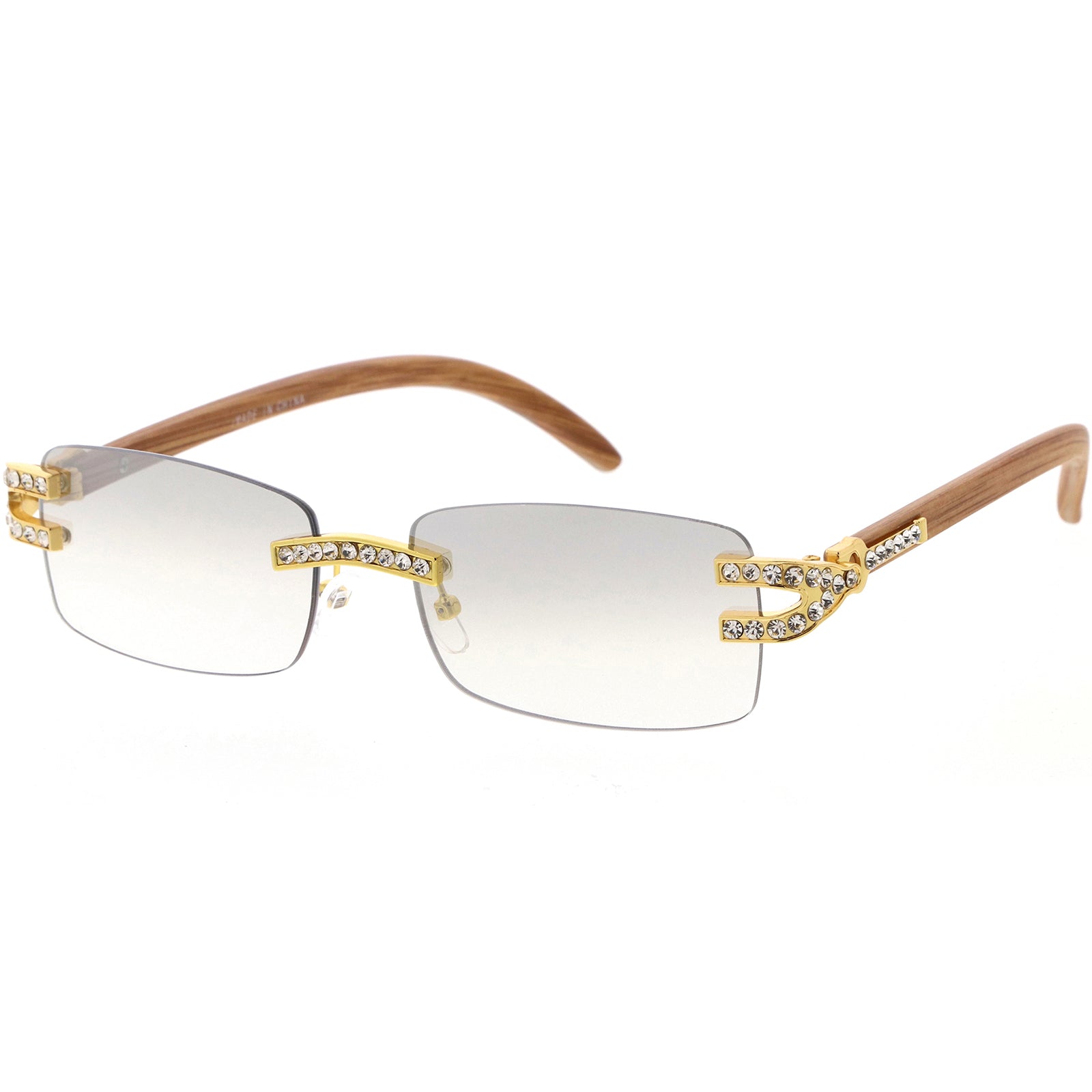 Gold Wood / Clear Fade